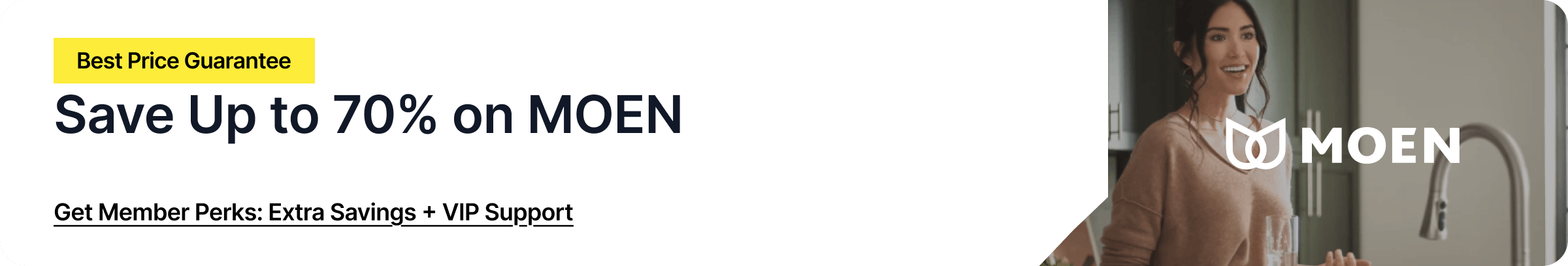 Save Up to 70% on MOEN