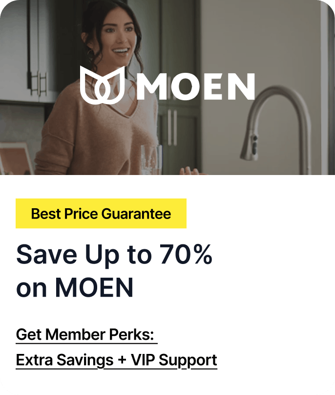 Save Up to 70% on MOEN