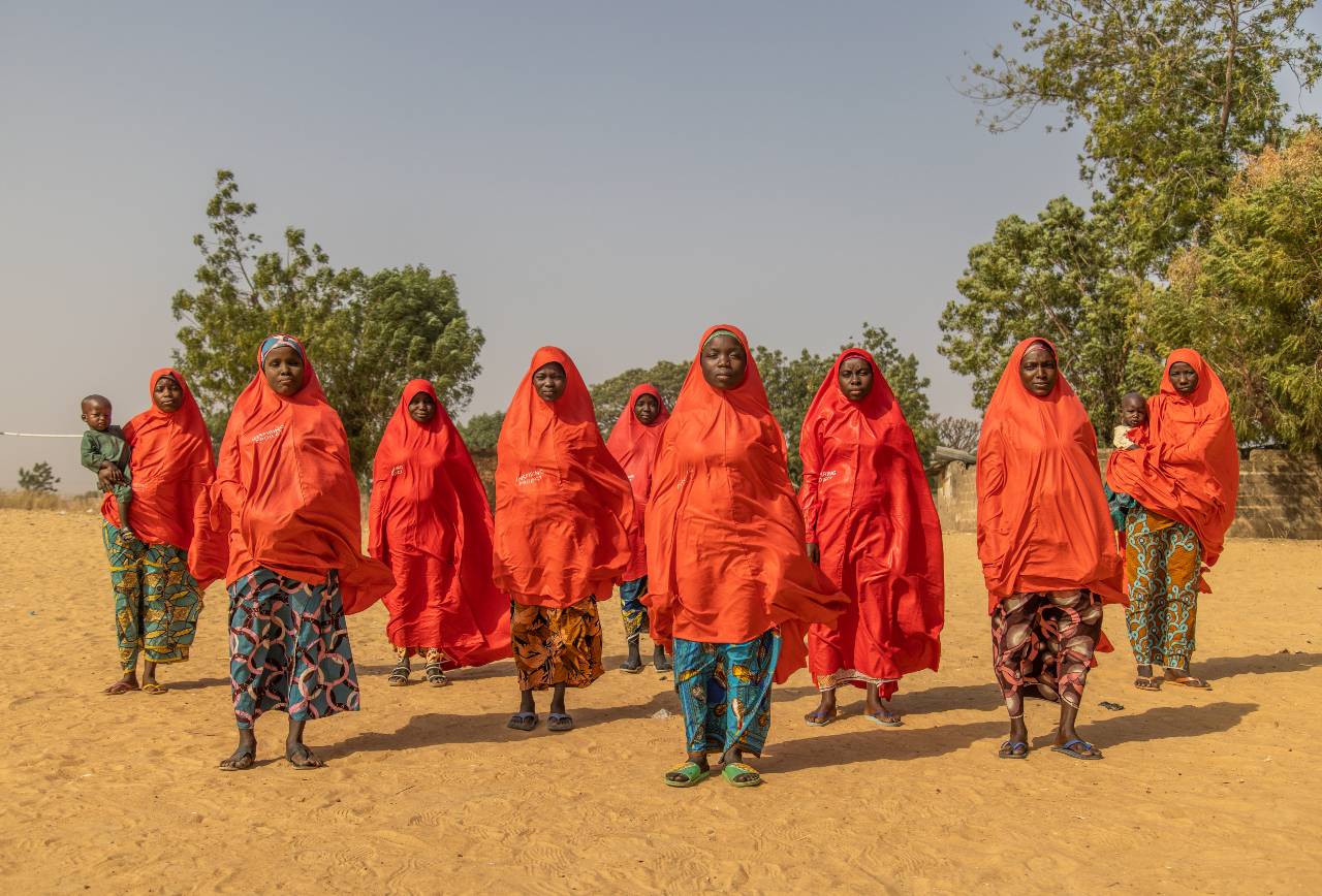 Women's group in Jigawa State, Nigeria