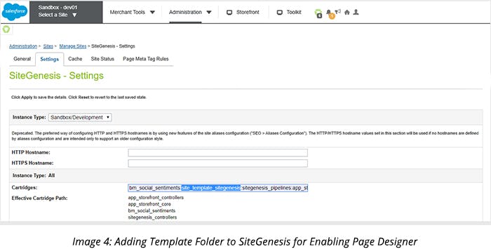 Adding Template Folder to SiteGenesis for Enabling Page Designer