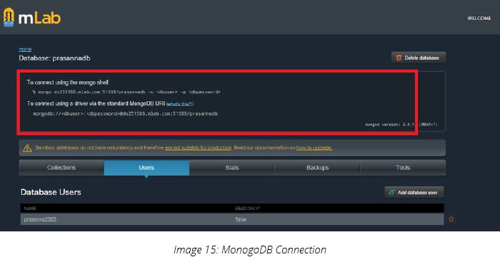 MonogoDB Connection