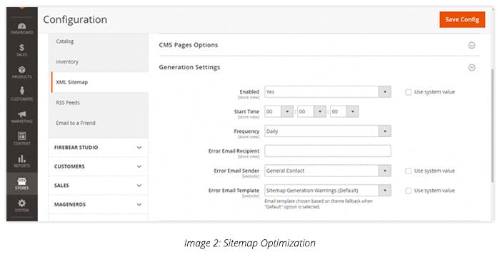 XML Sitemap Optimization