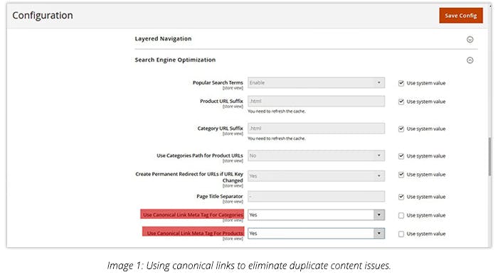 Using Canonical Links