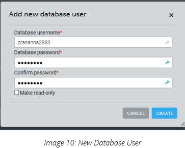 New Database User