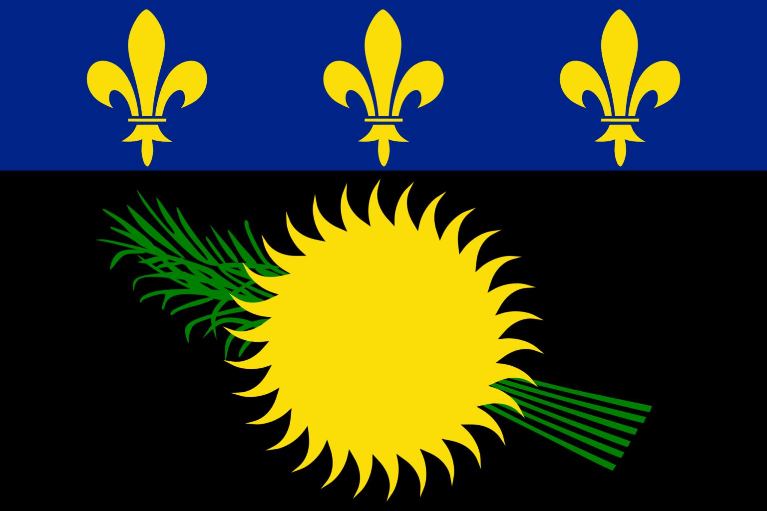 drapeau guadeloupe armoiries historiques