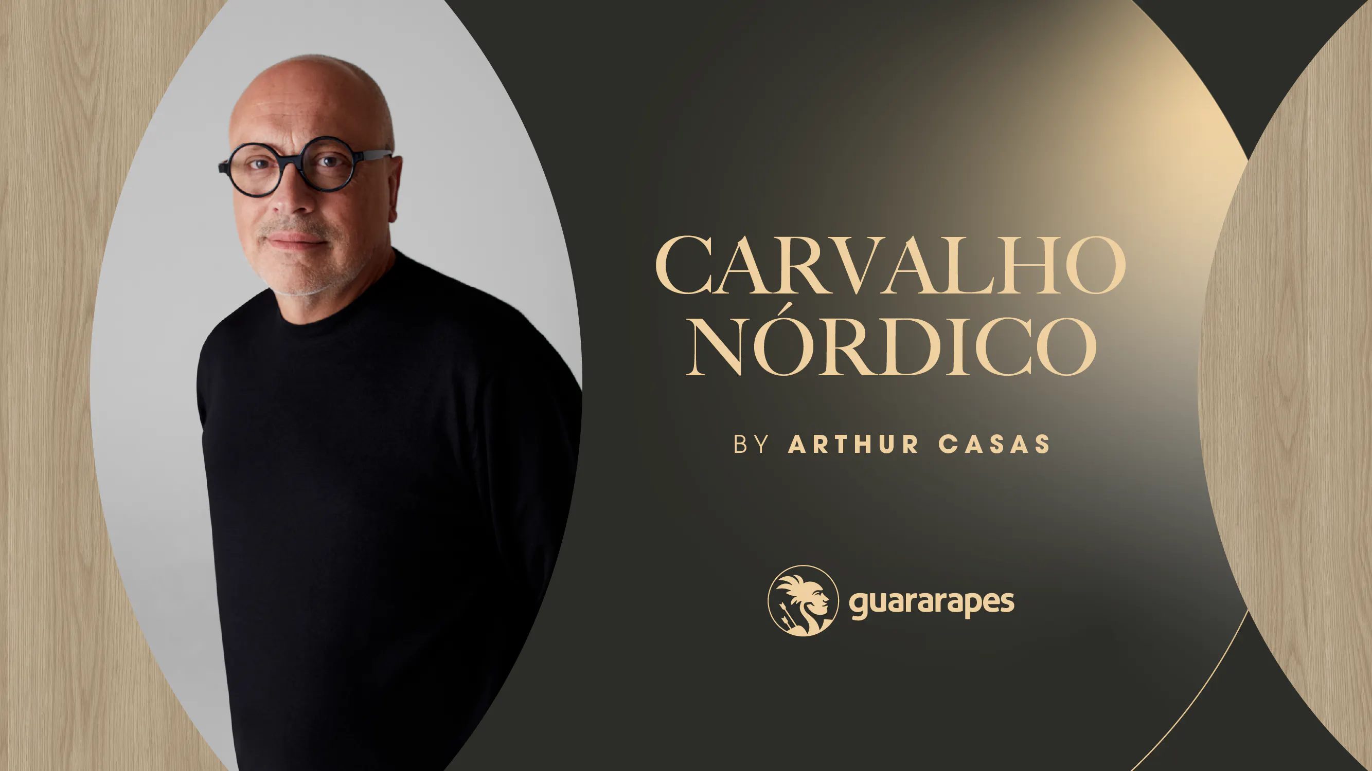 MDF Carvalho Nórdico, collab Arthur Casas e Guararapes