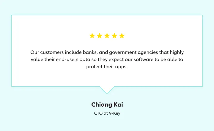 Eliminating Vulnerabilities - V-Key Case Study