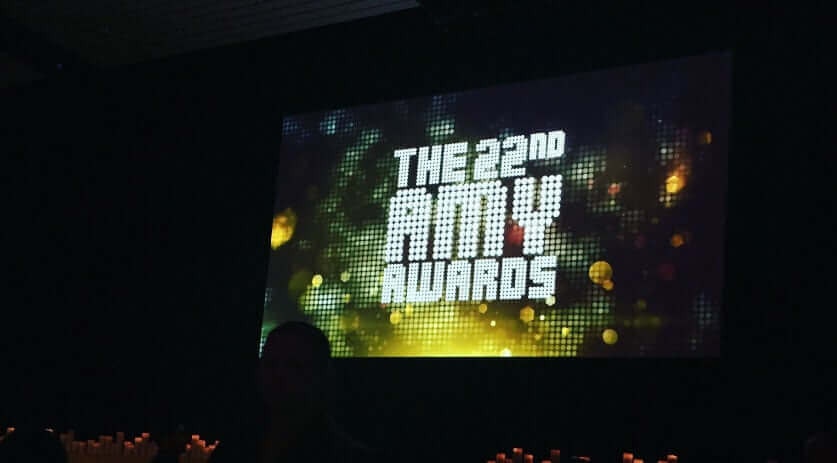 AMY award ceremony