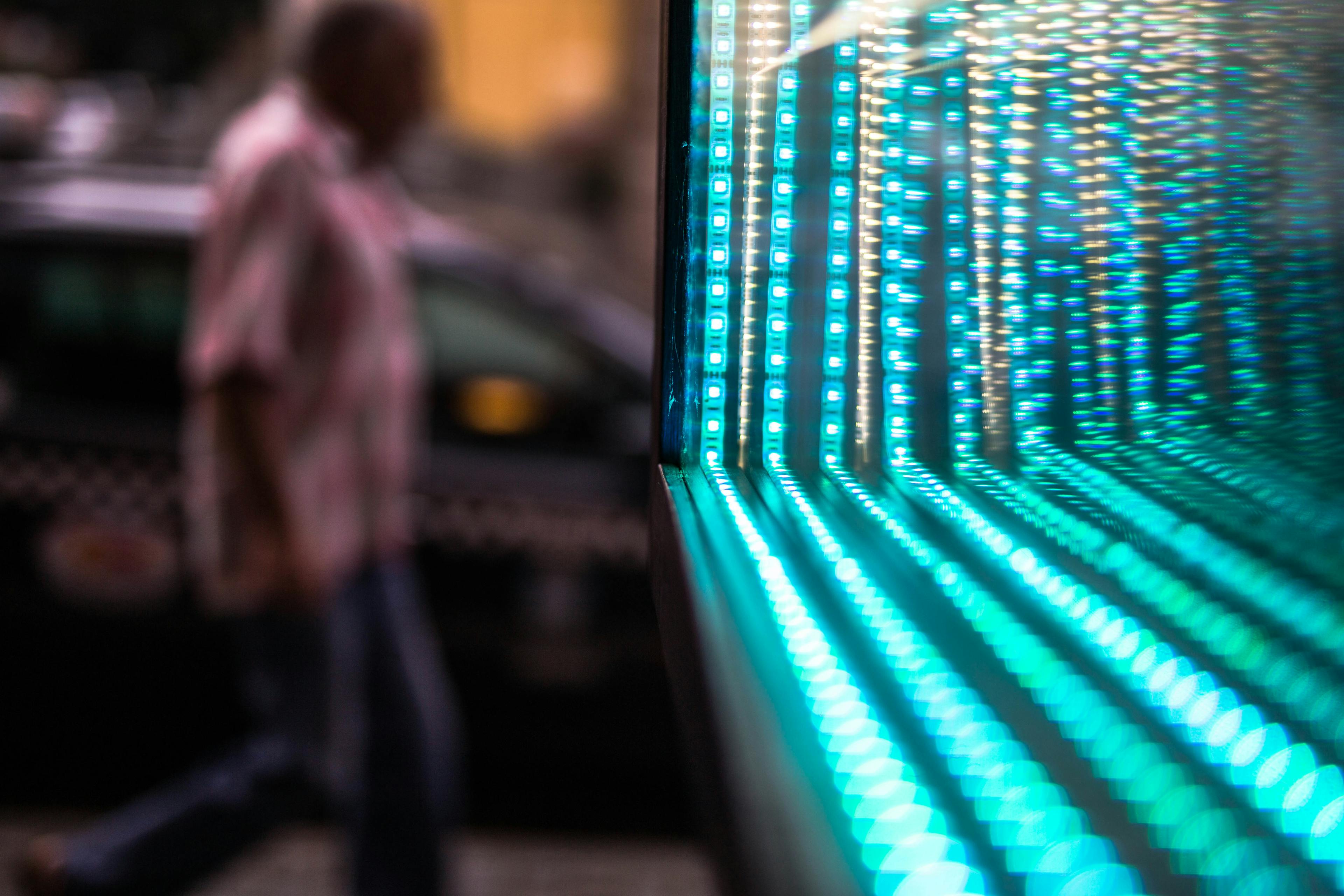 Illuminated electric lights
