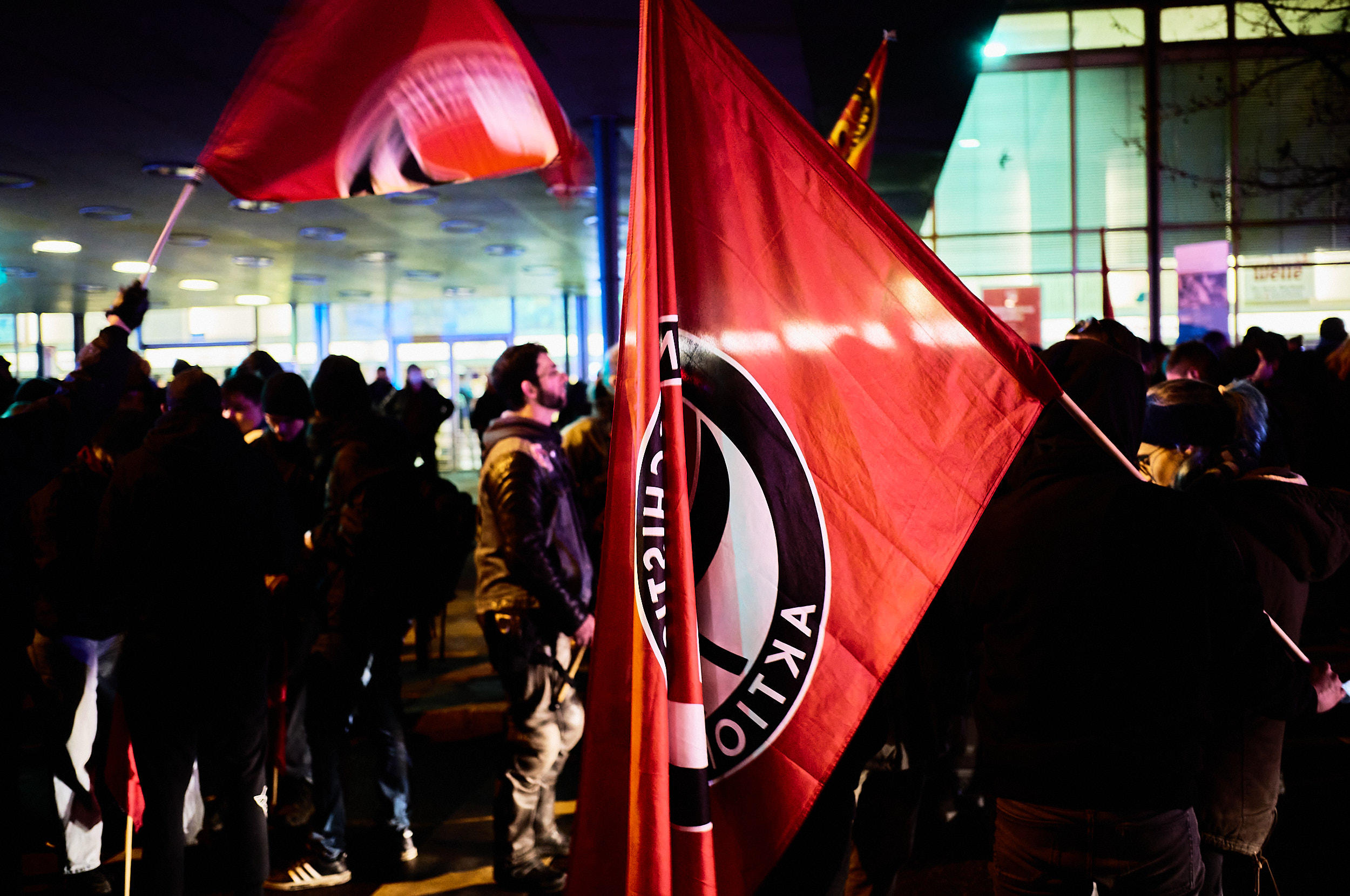 Protests, Pforzheim, Germany, February 23, 2023 