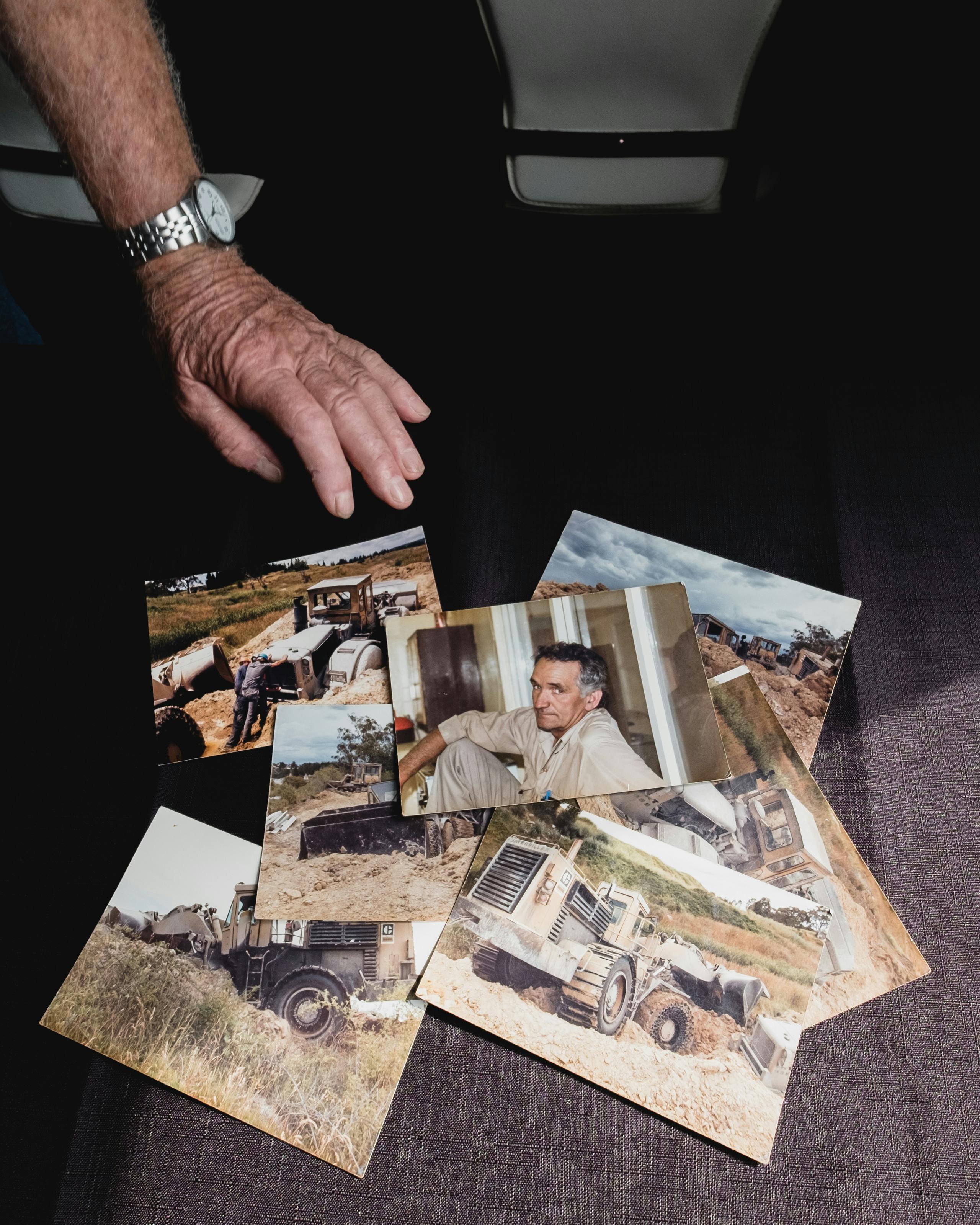 Memories and images shared at the home of Ernie Jeffrees Portland, NSW, Australia. May 2018 Photographs: Guido van Helten