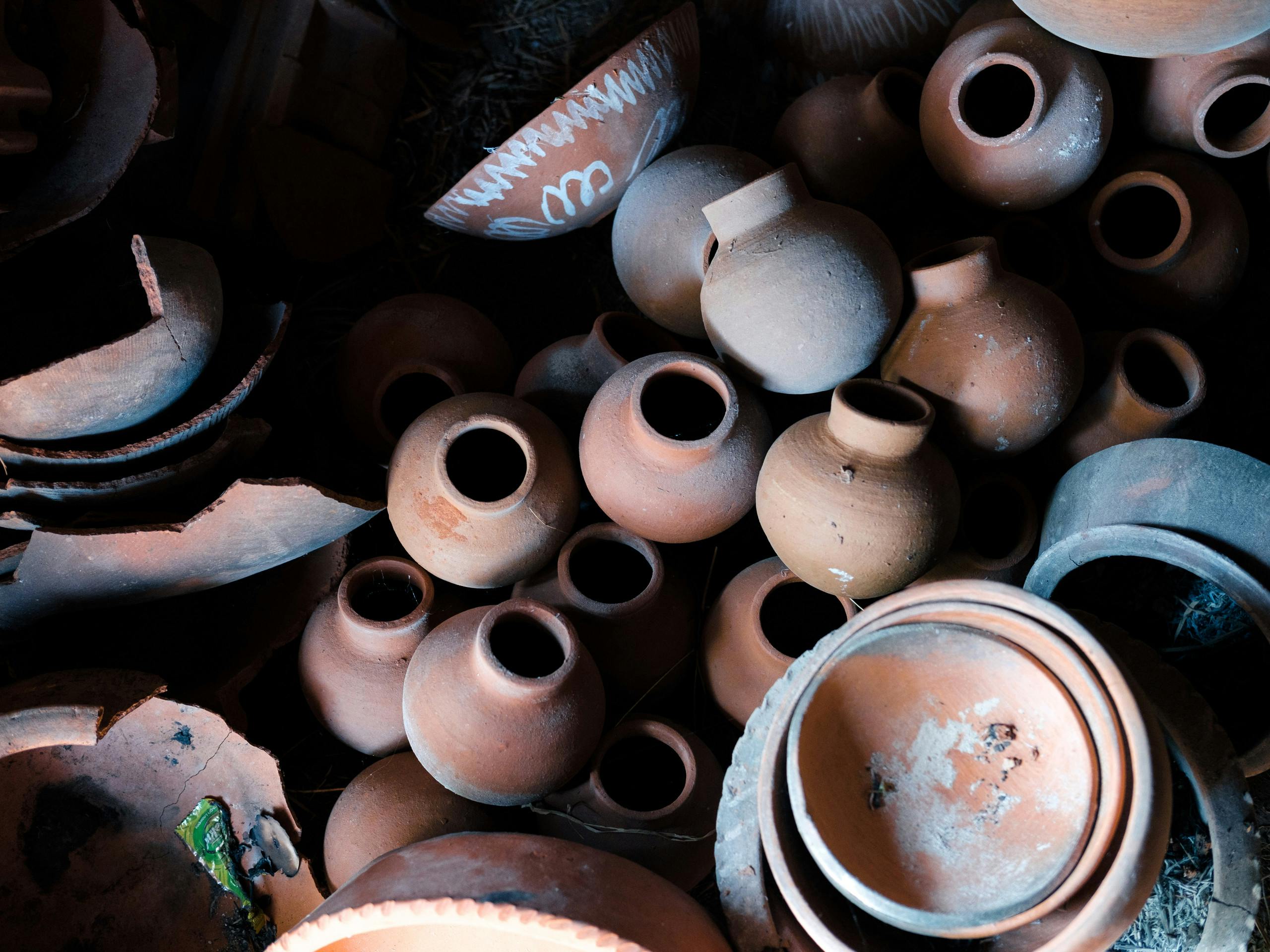 Details in Wallace’s studio. Goa, India. December 2017 Photograph: Guido van Helten