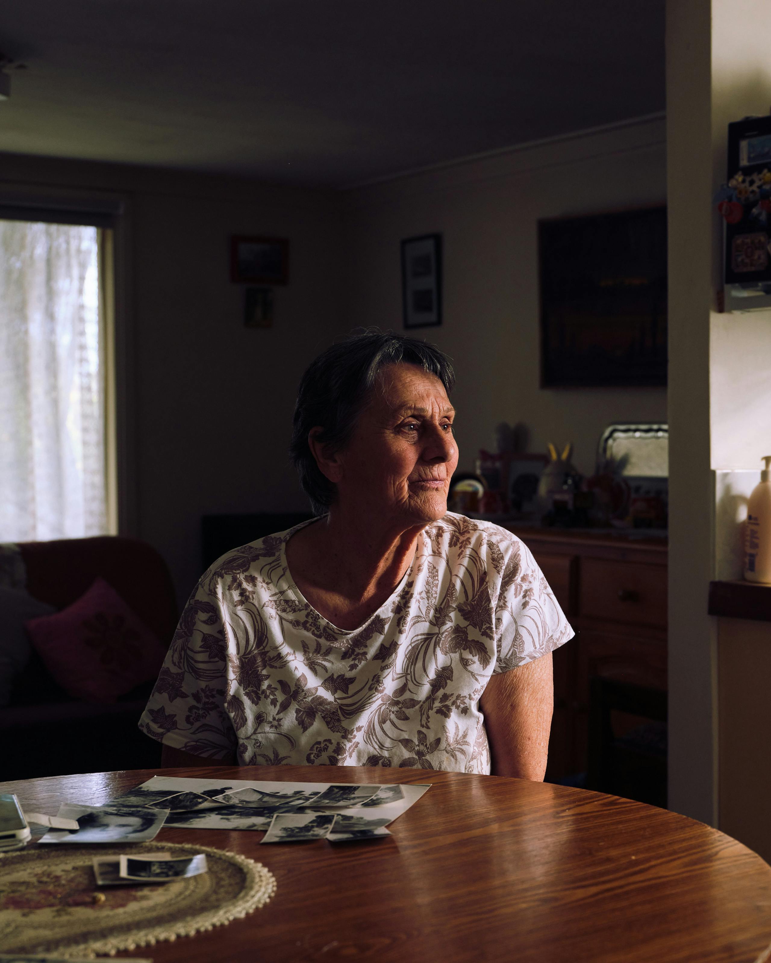 Miloslawa Gryczalowski pictured in her home in Collie, Western Australia, September 2020 Guido van Helten