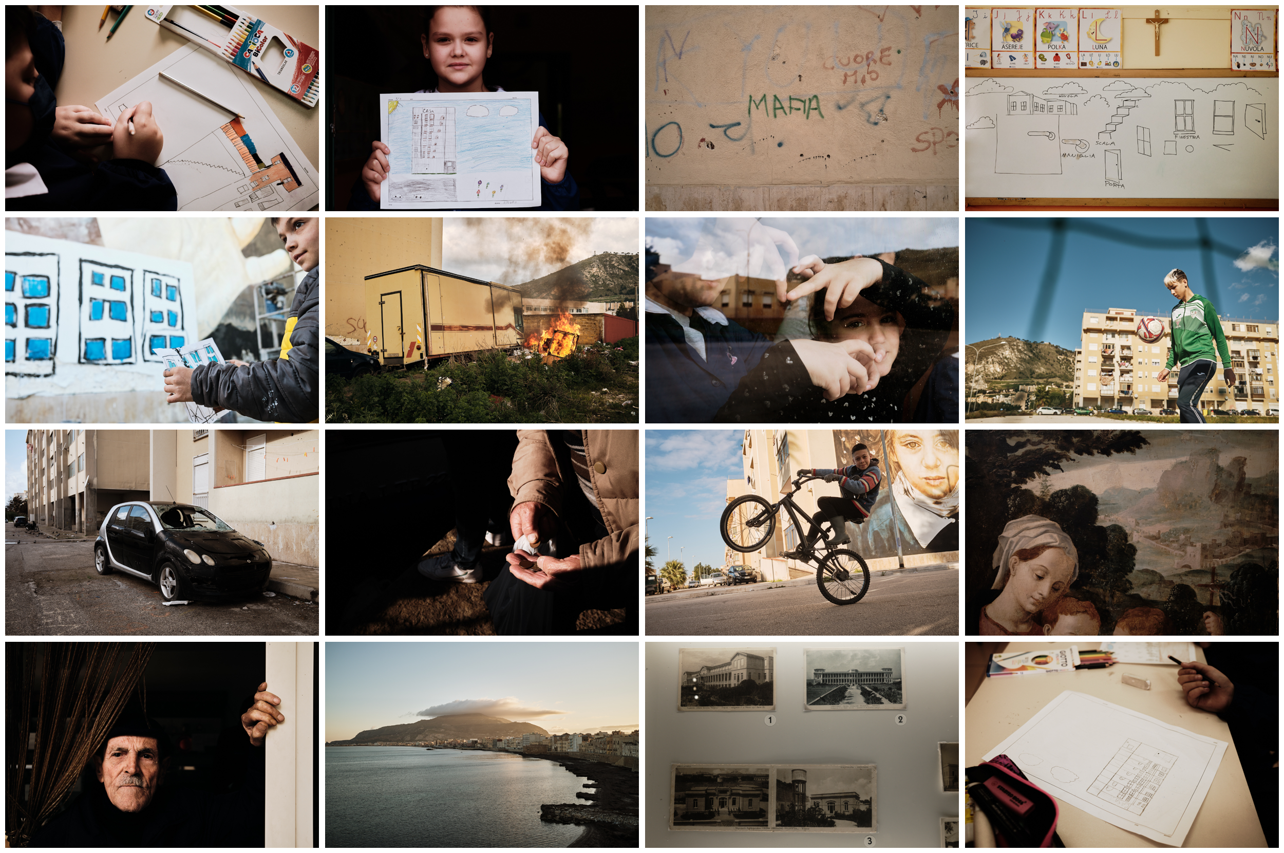 Contact Sheet - Insulae(Island), Trapani, Sicily. January 2022