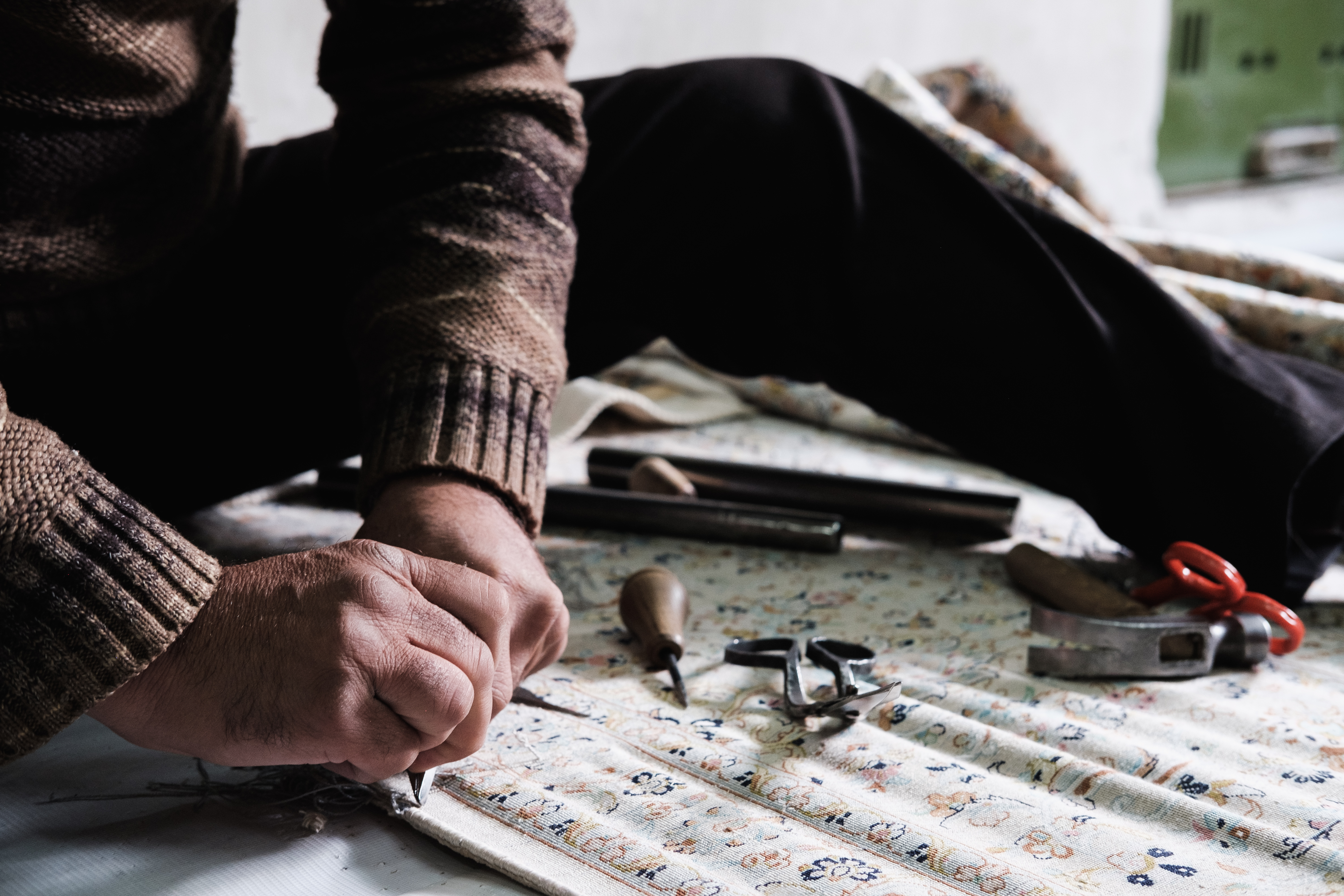 Tools Kashan, Iran. November 2018 Photograph: Guido van Helten