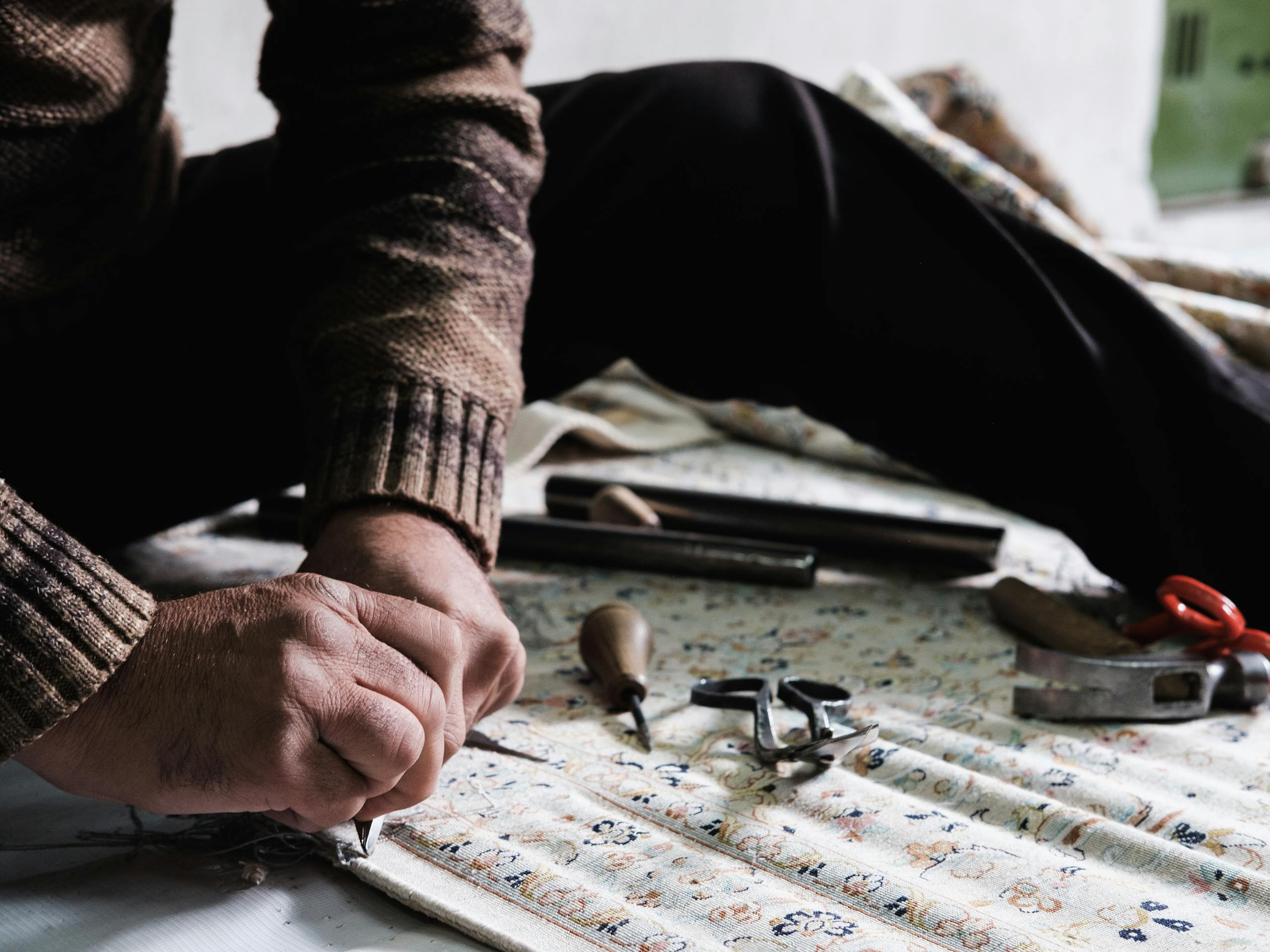 Tools Kashan, Iran. November 2018 Photograph: Guido van Helten