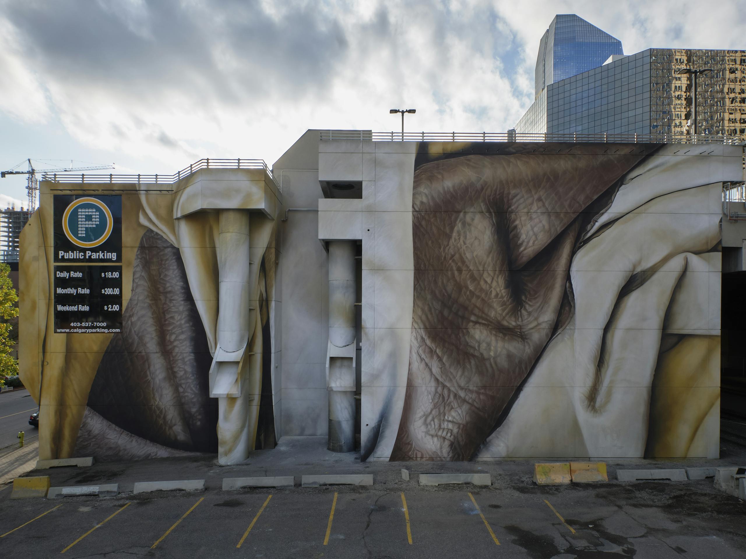 After Beltline District - Downtown Calgary, Alberta, Canada. September 2019 Photograph: Guido van Helten