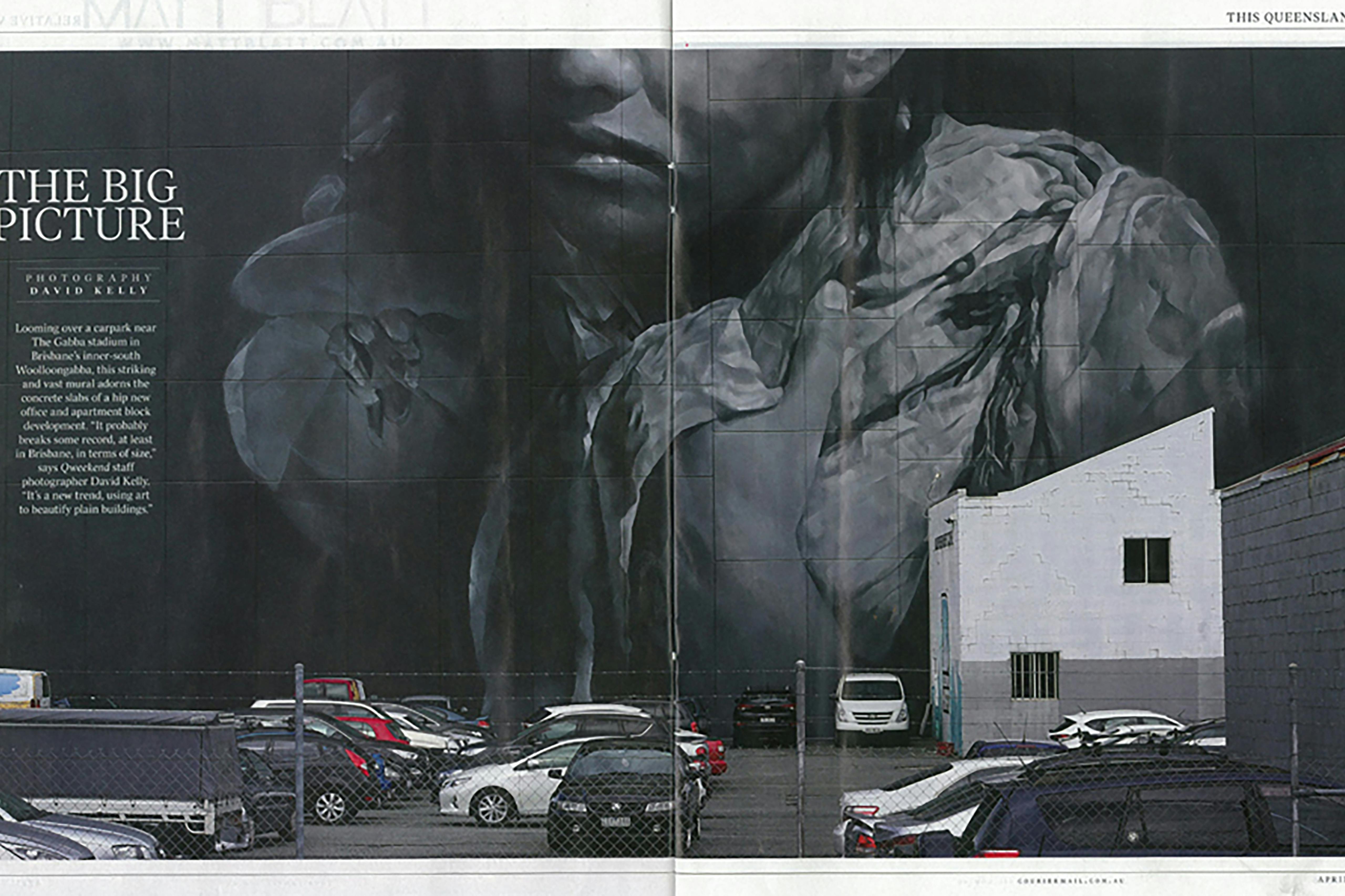 Completed work for BSAF Brisbane, Queensland, Australia. April 2016 Photograph: David Kelly