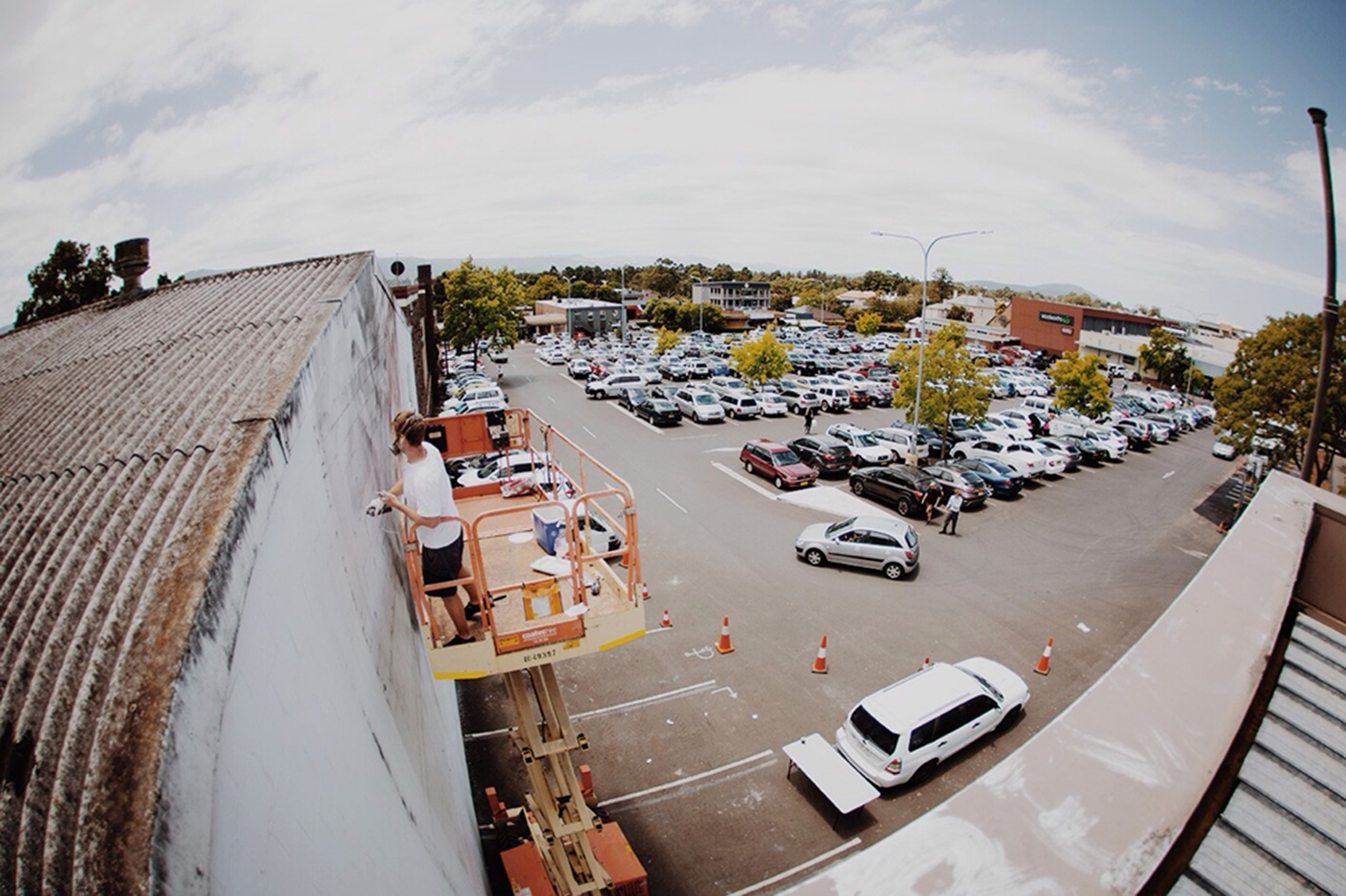 Work in Progress Nowra, New South Wales,&nbsp;Australia. December 2014 Photograph: Guido van Helten