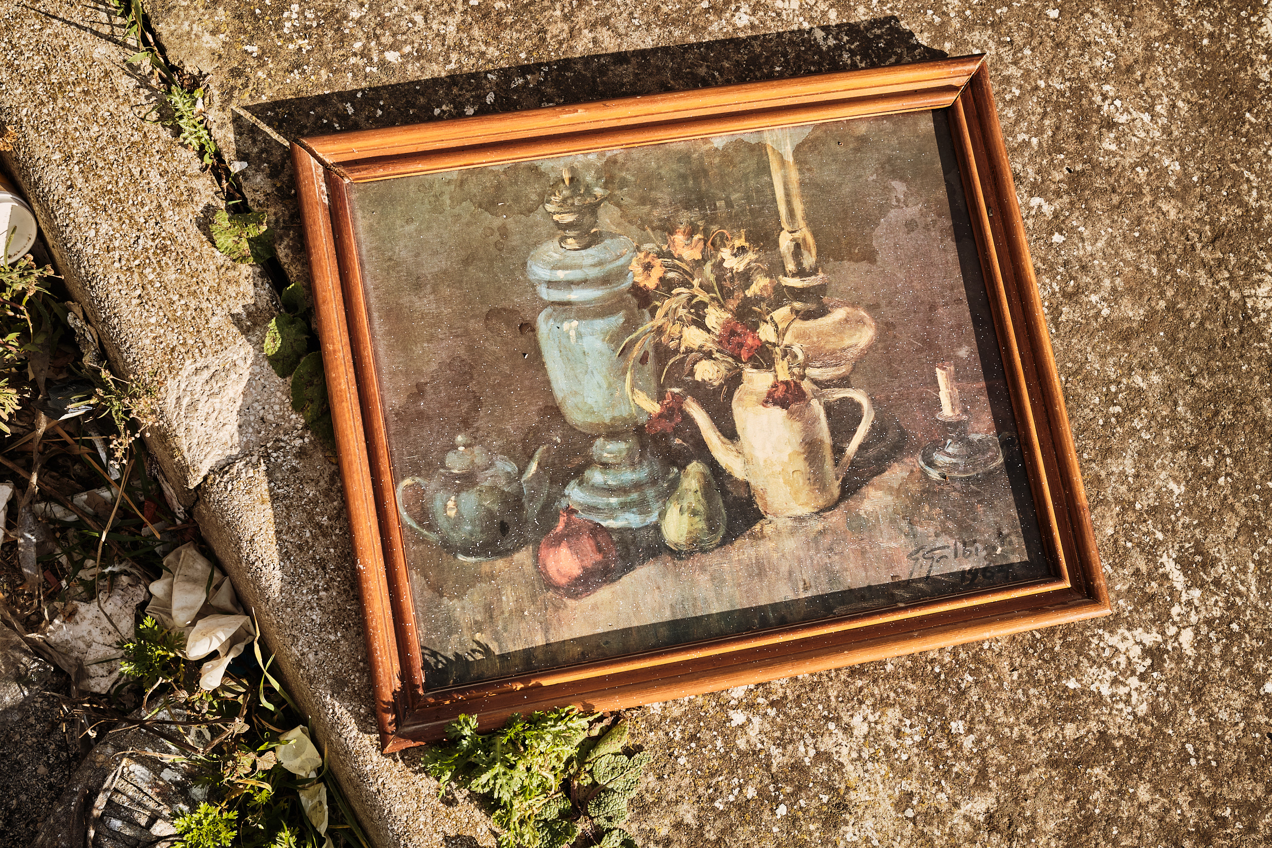 Institute of Public Housing ICP at Trapani-Milo, Sicily. January 2021