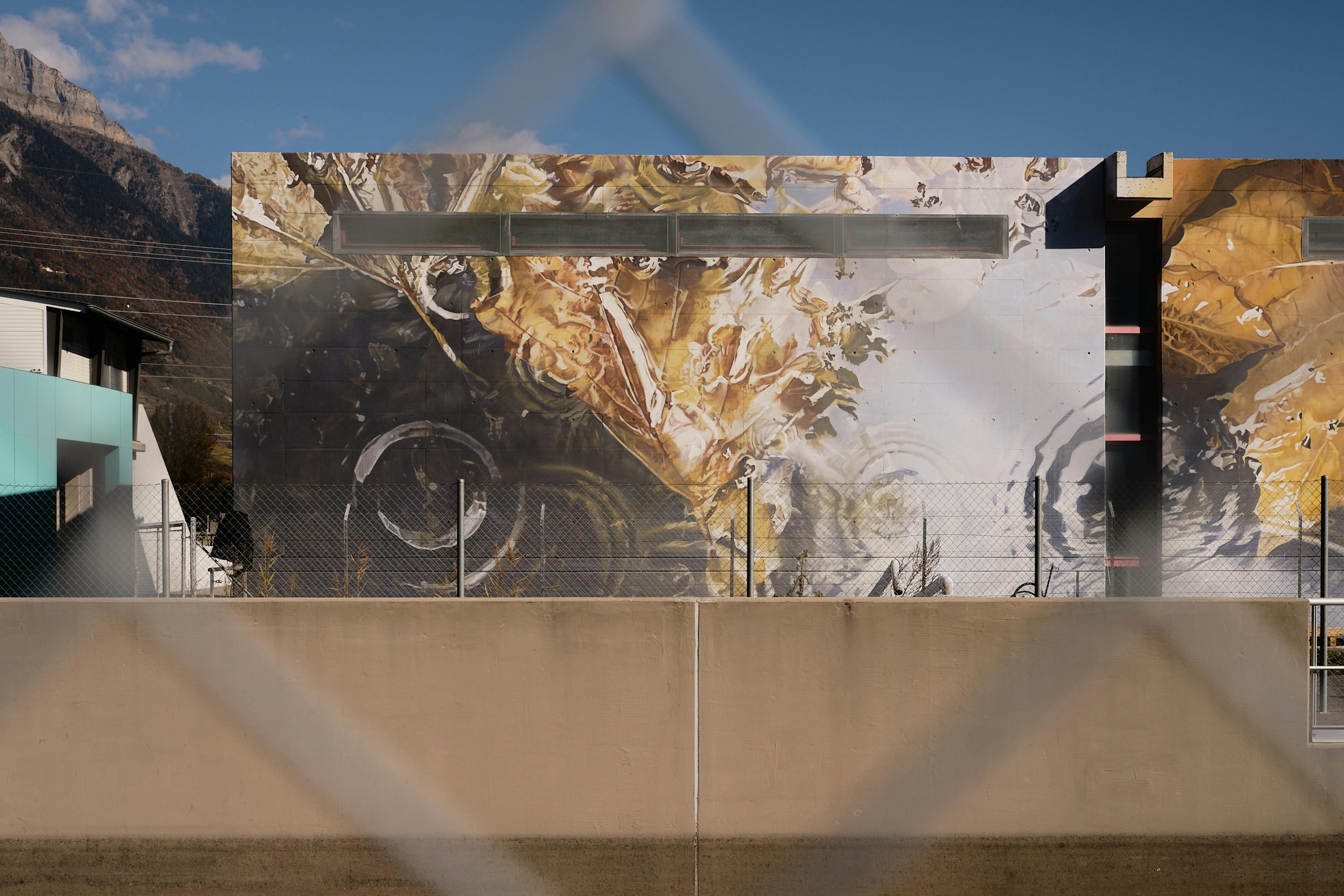 L'eau (water), Martigny, Switzerland. October 2021