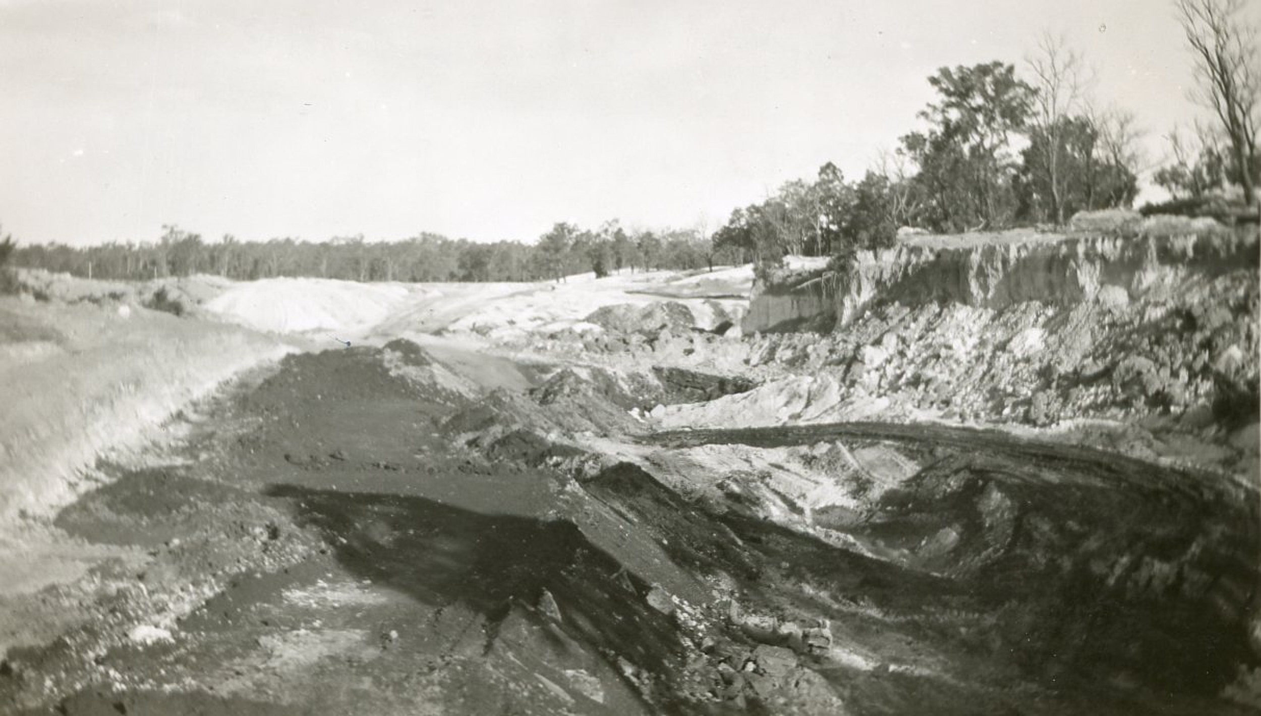 Coal mining landscapes, Western Australia, 1950s Collie Museum Archive