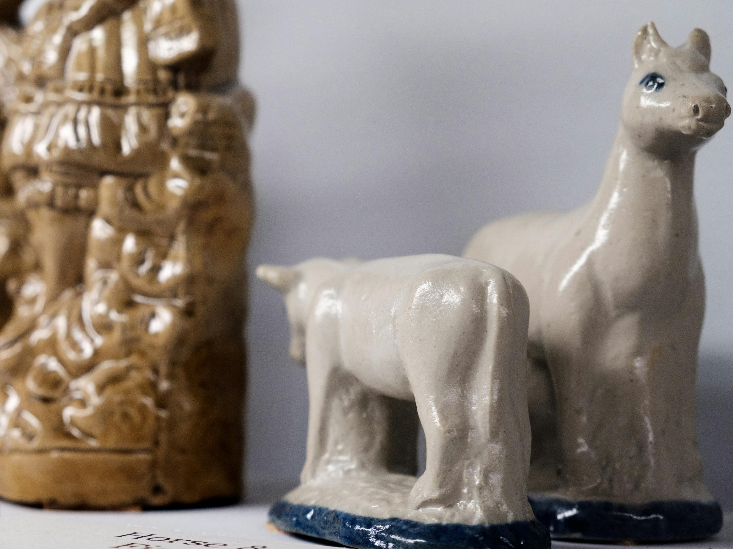 Pottery Items featured in the Collection at the Fort Museum, Fort Dodge, Iowa, USA. September 2018 Photograph: Guido van Helten