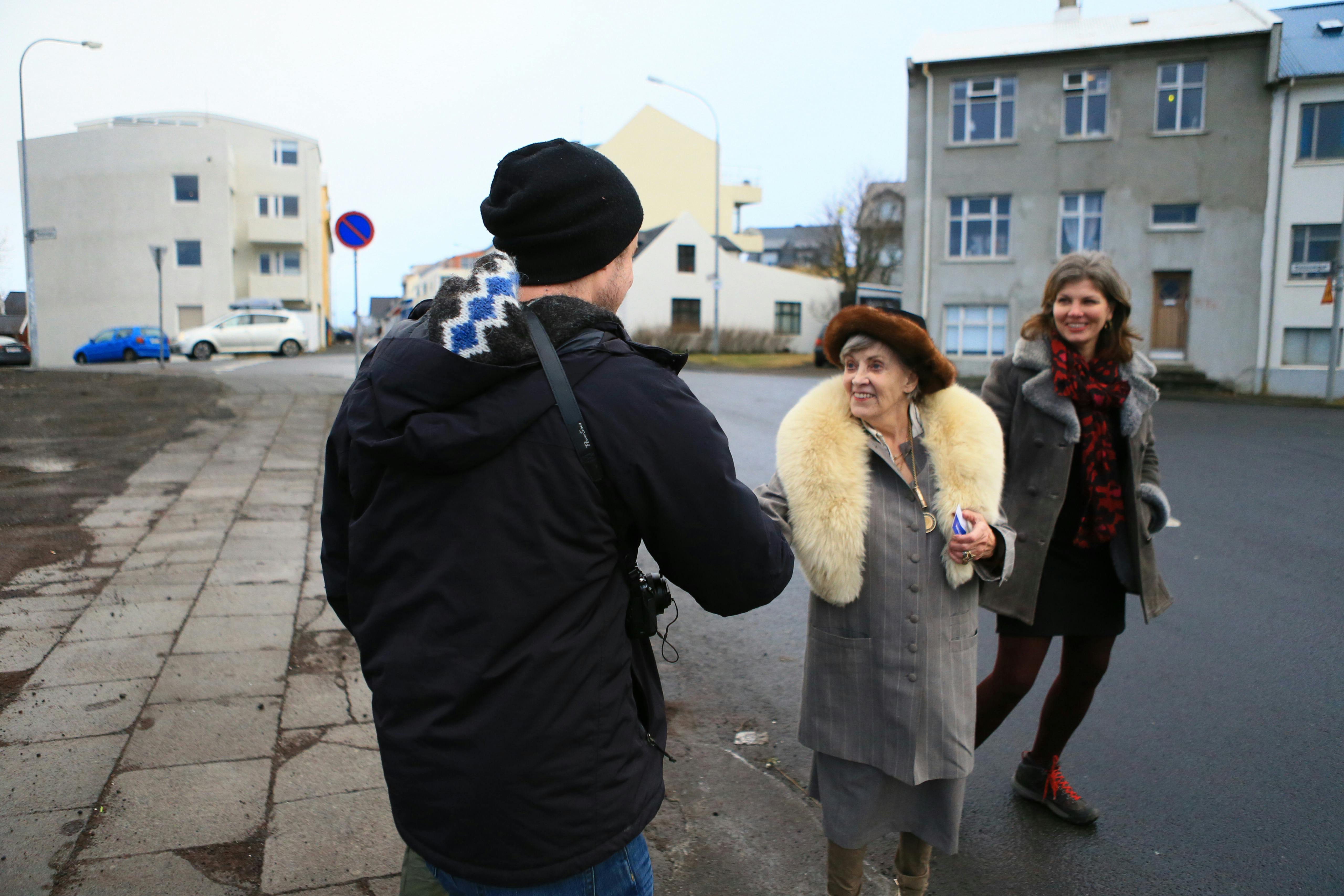 Helga Lowe from the Original Play performed in 1969 with the Artist Reykjavik, Iceland. January 2014 Photographs: Roman Gerasymenko