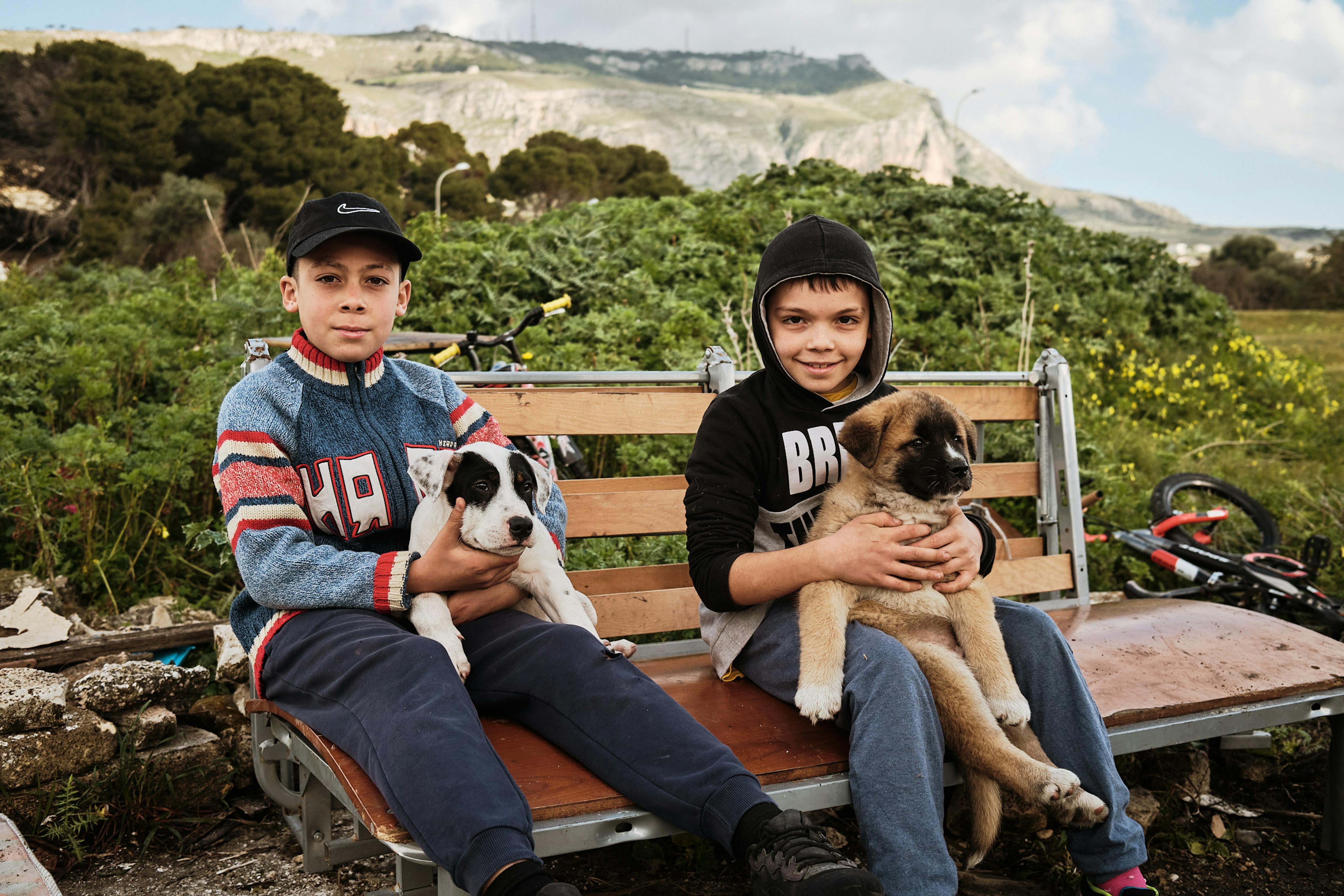 Institute of Public Housing ICP at Trapani-Milo, Sicily. January 2021