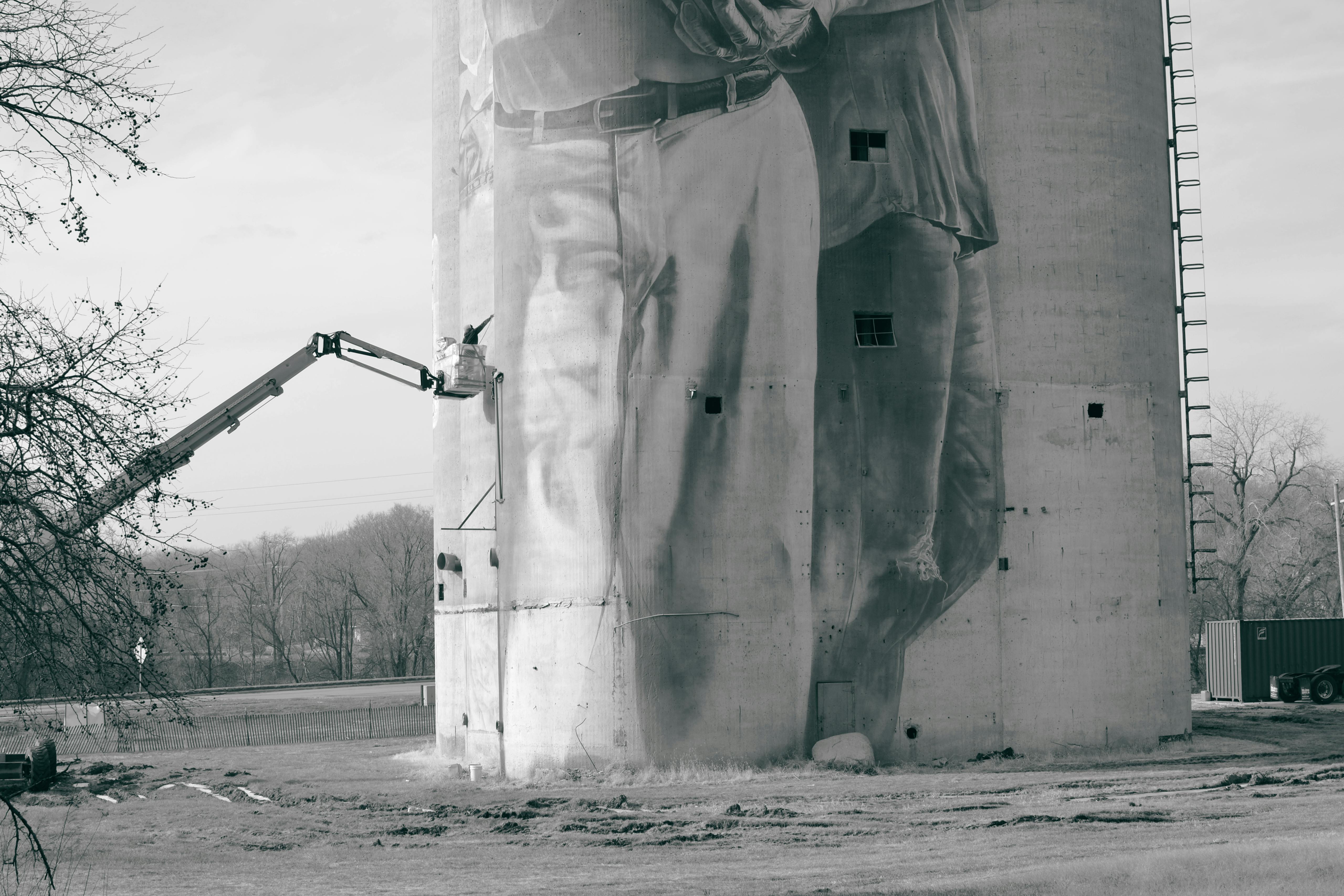 Work in Progress, Fort Dodge, Iowa, USA. December 2018 Photograph: Hope Thier