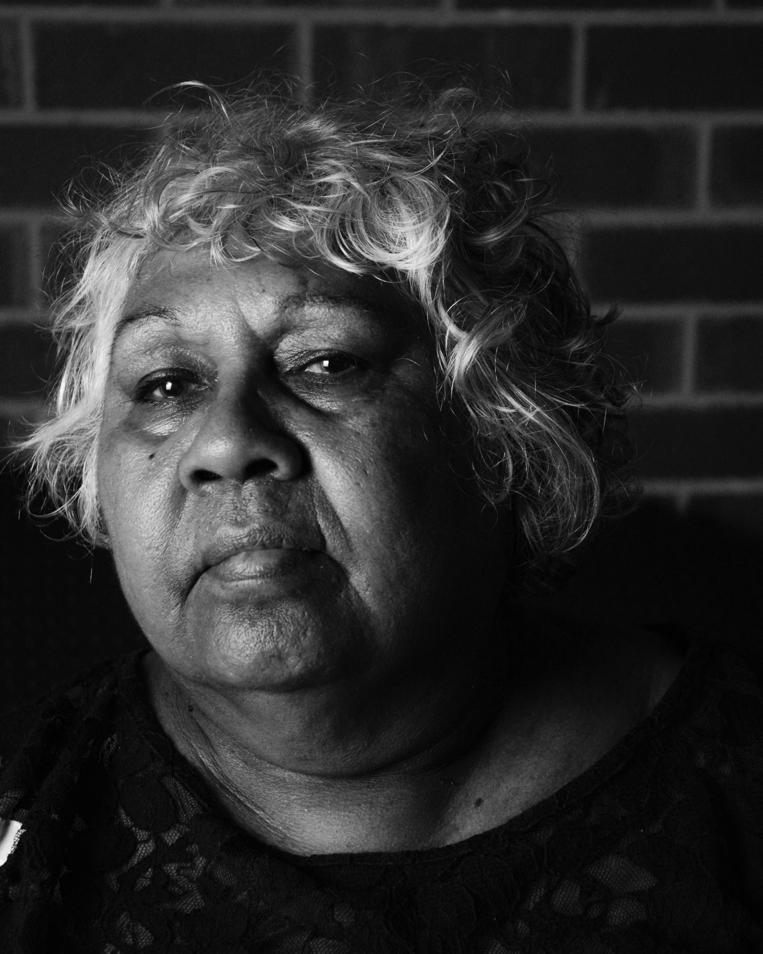 Aunty Sandy Raukkan, South Australia. March 2017 Photographs: Damien Shen