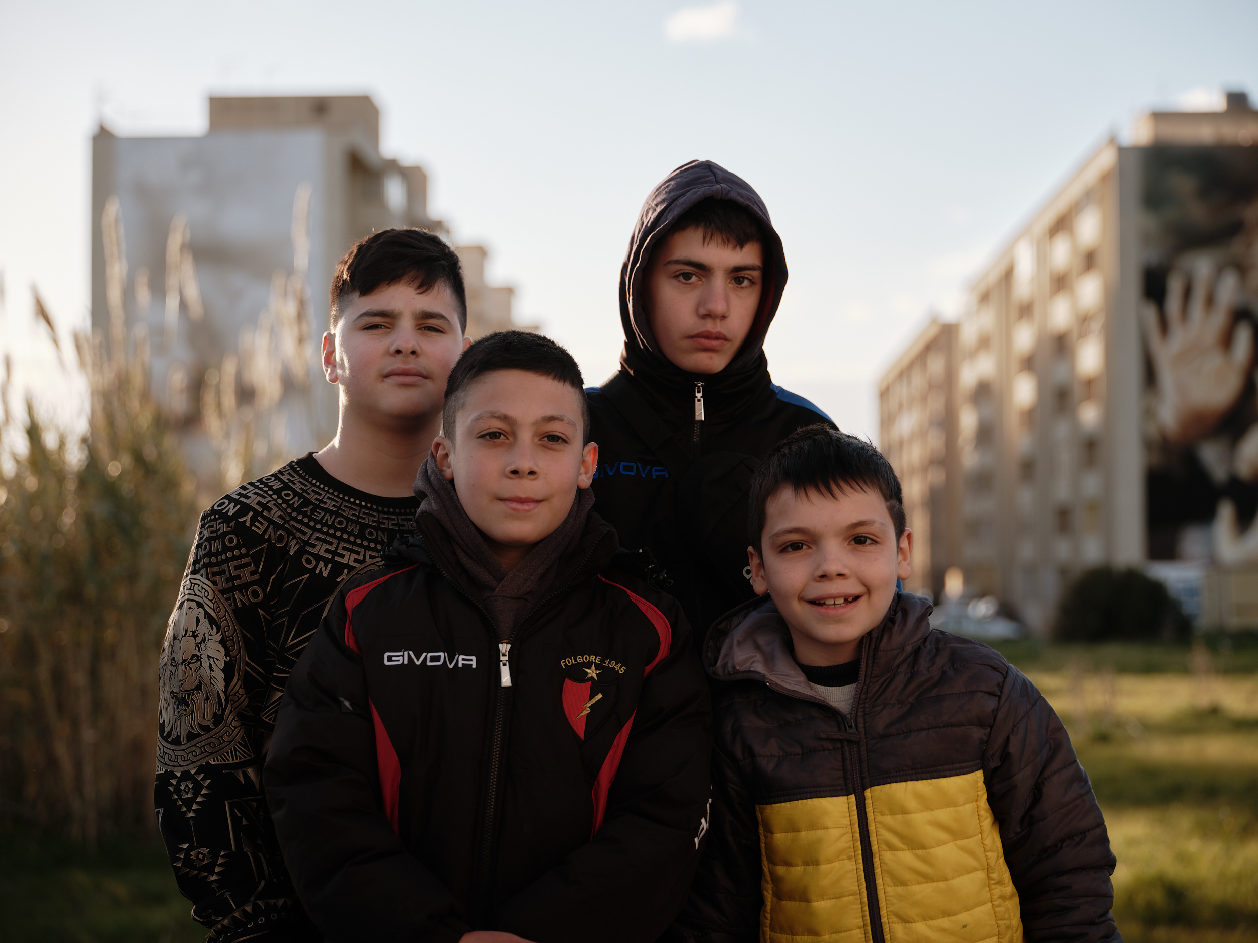 Institute of Public Housing ICP at Trapani-Milo, Sicily. January 2021