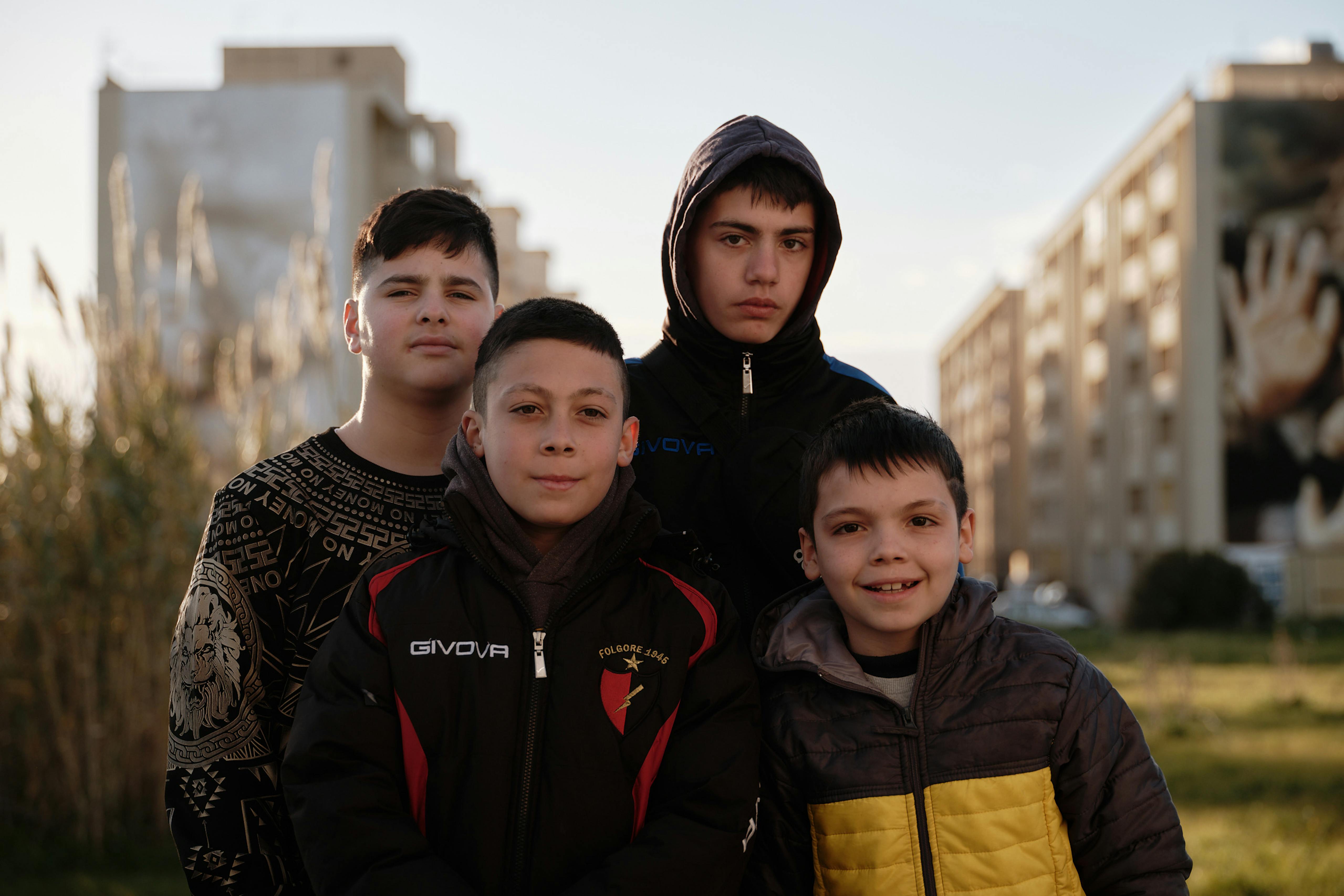 Institute of Public Housing ICP at Trapani-Milo, Sicily. January 2021