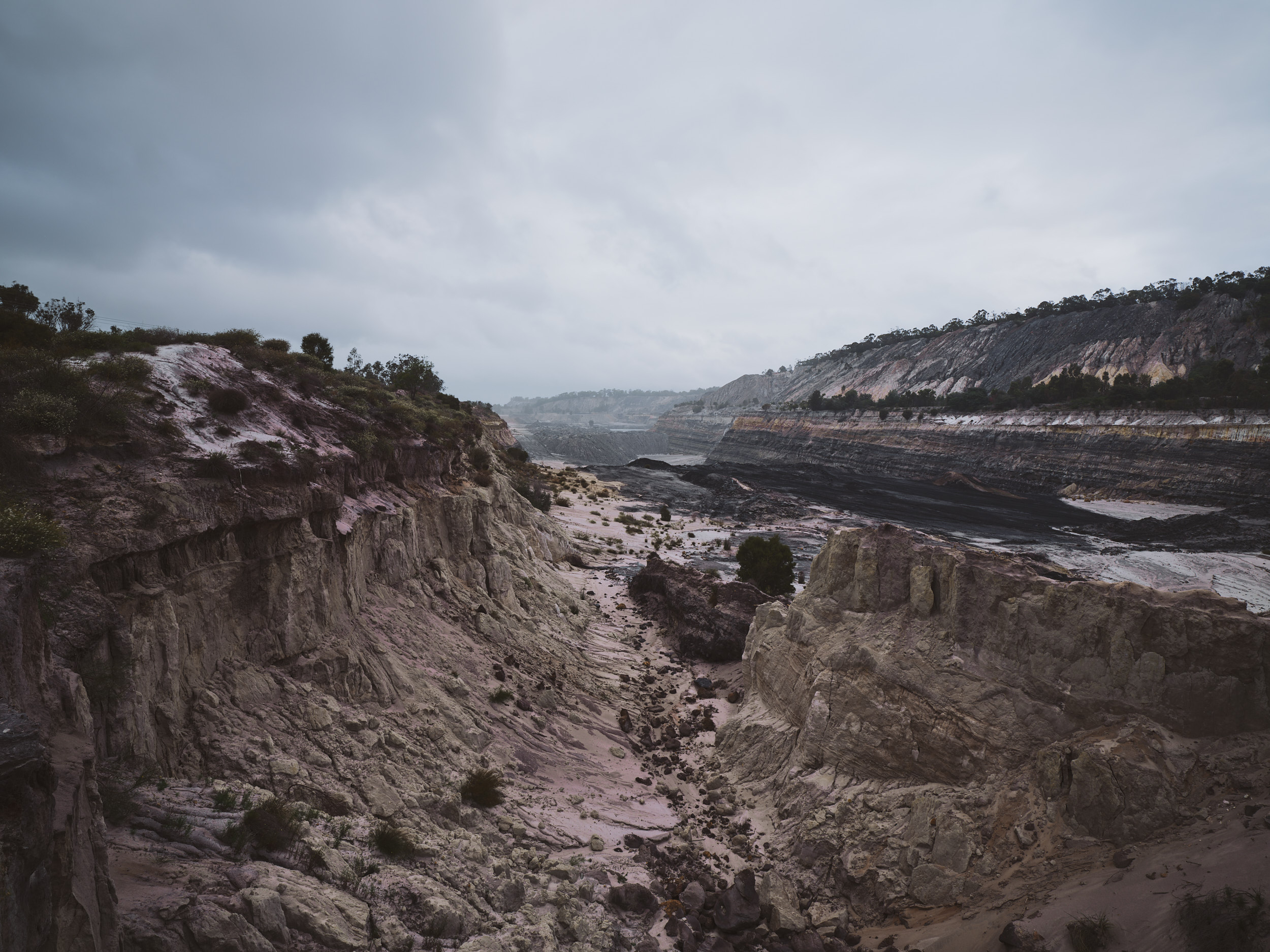Coal mining landscapes, Western Australia, September 2020 Guido van Helten