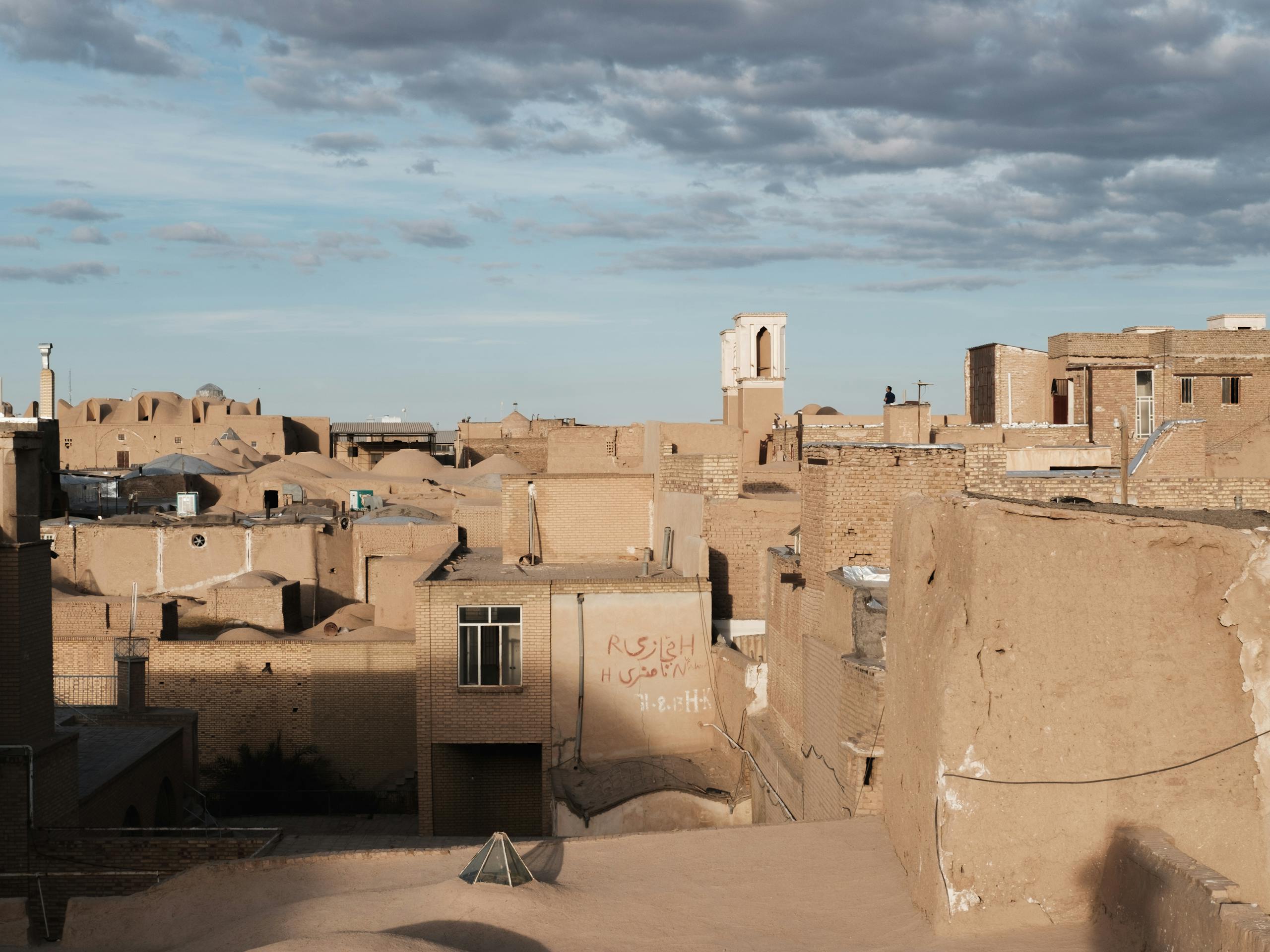 Skyline of Kashan Iran. November 2018 Photograph: Guido van Helten