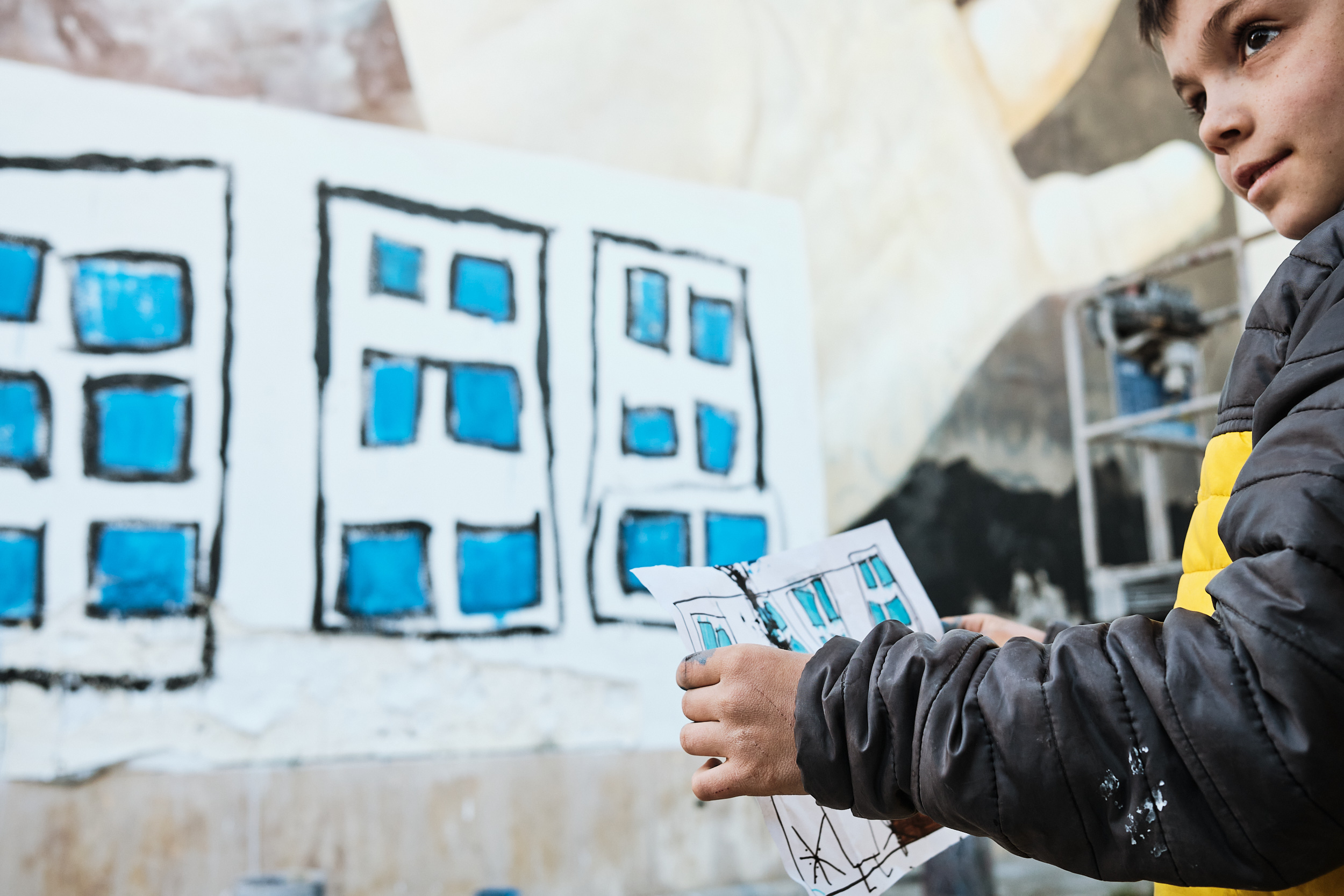 Institute of Public Housing ICP at Trapani-Milo, Sicily. January 2021