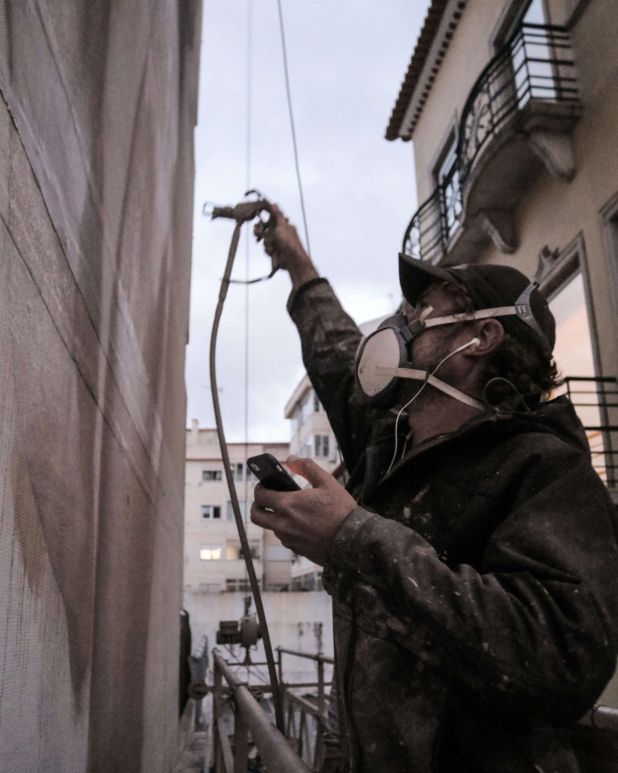 Work in progress. Leiria, Portugal. September 2019 Photographs: Pedro Guerra