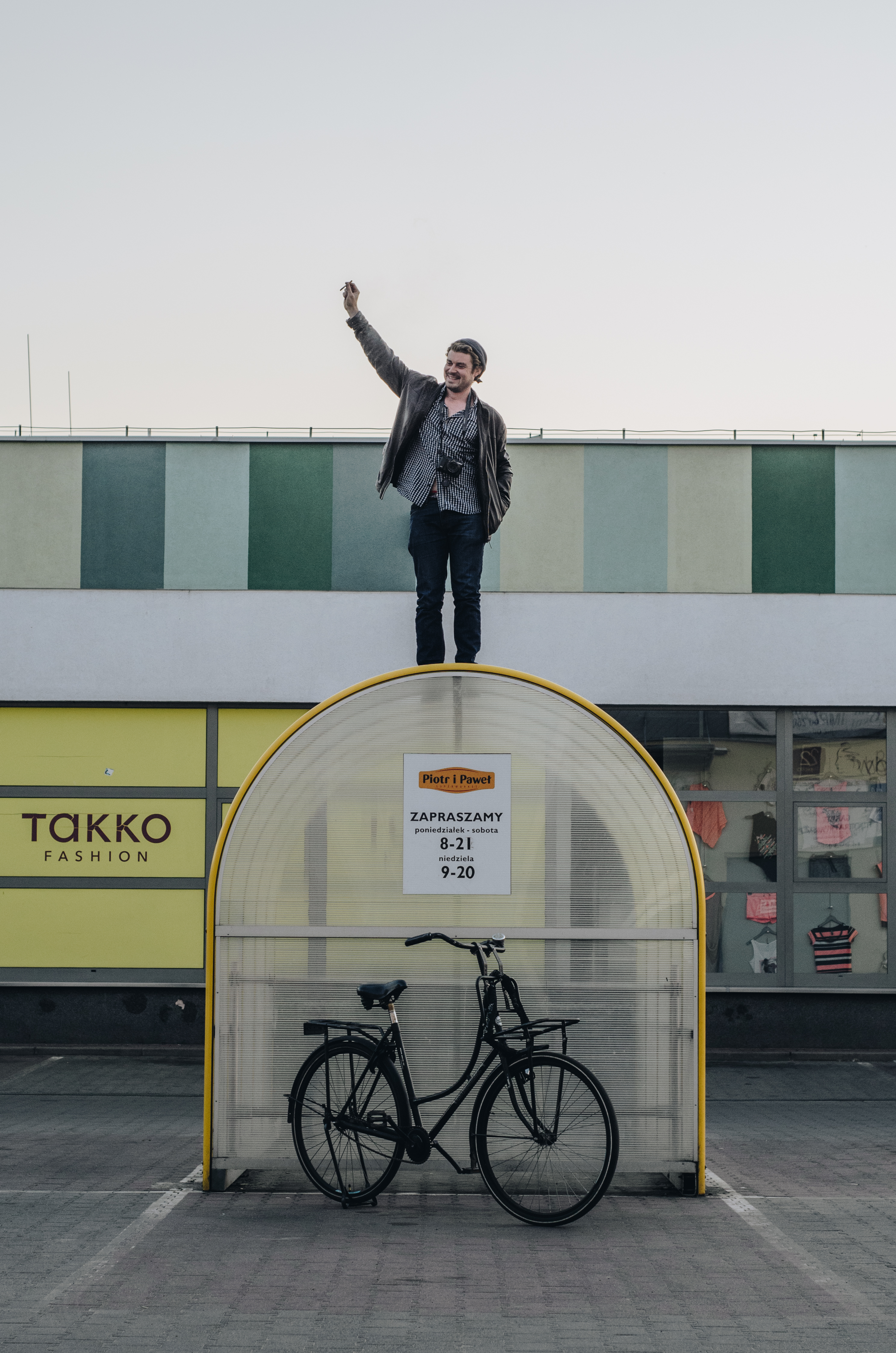 Sunrise, Grudziadz, Poland. May 2016 Photograph: Bartek Błędowski