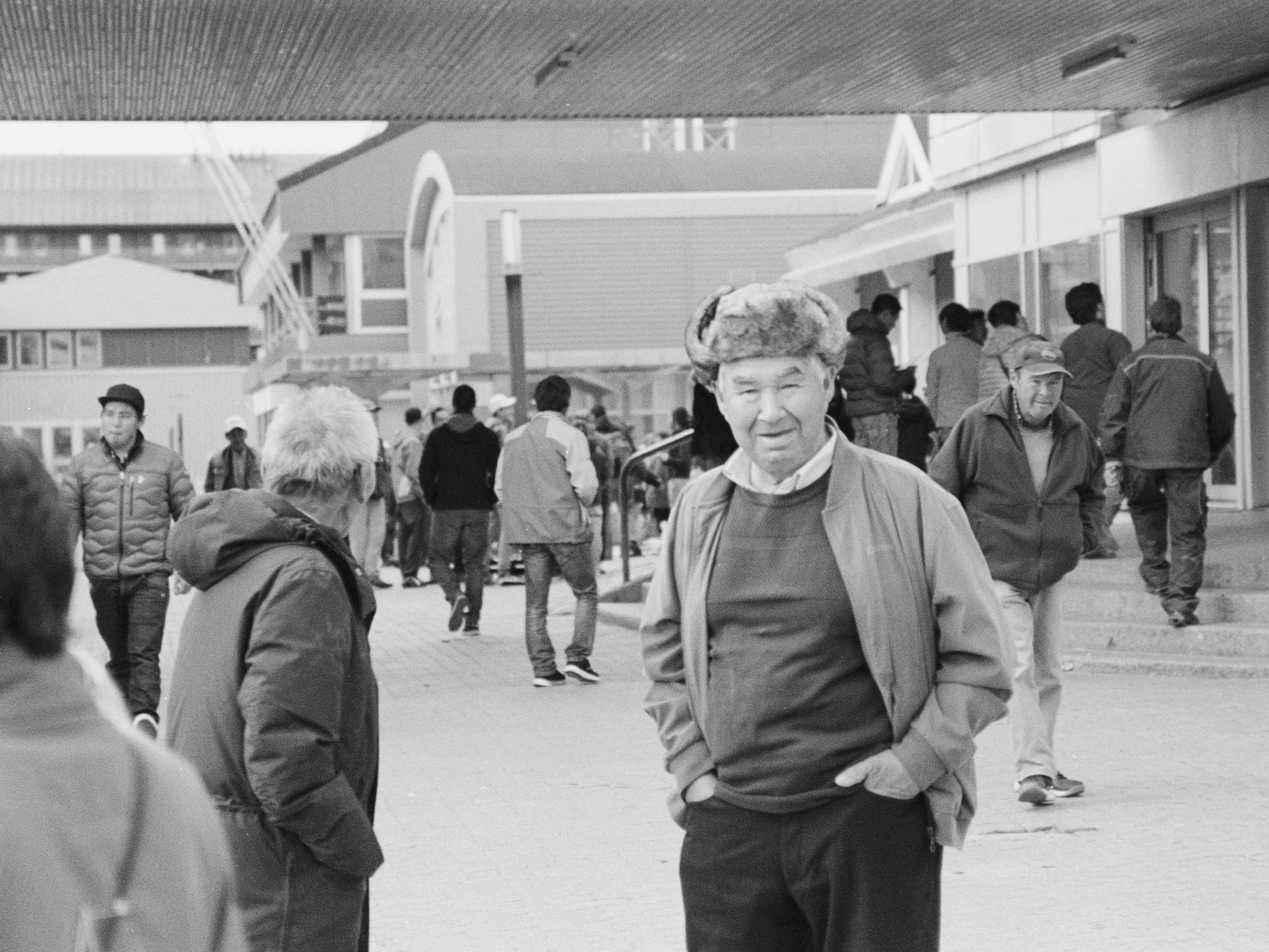 Nuuk Central Market Place, Greenland. September 2014 Photograph: Guido van Helten