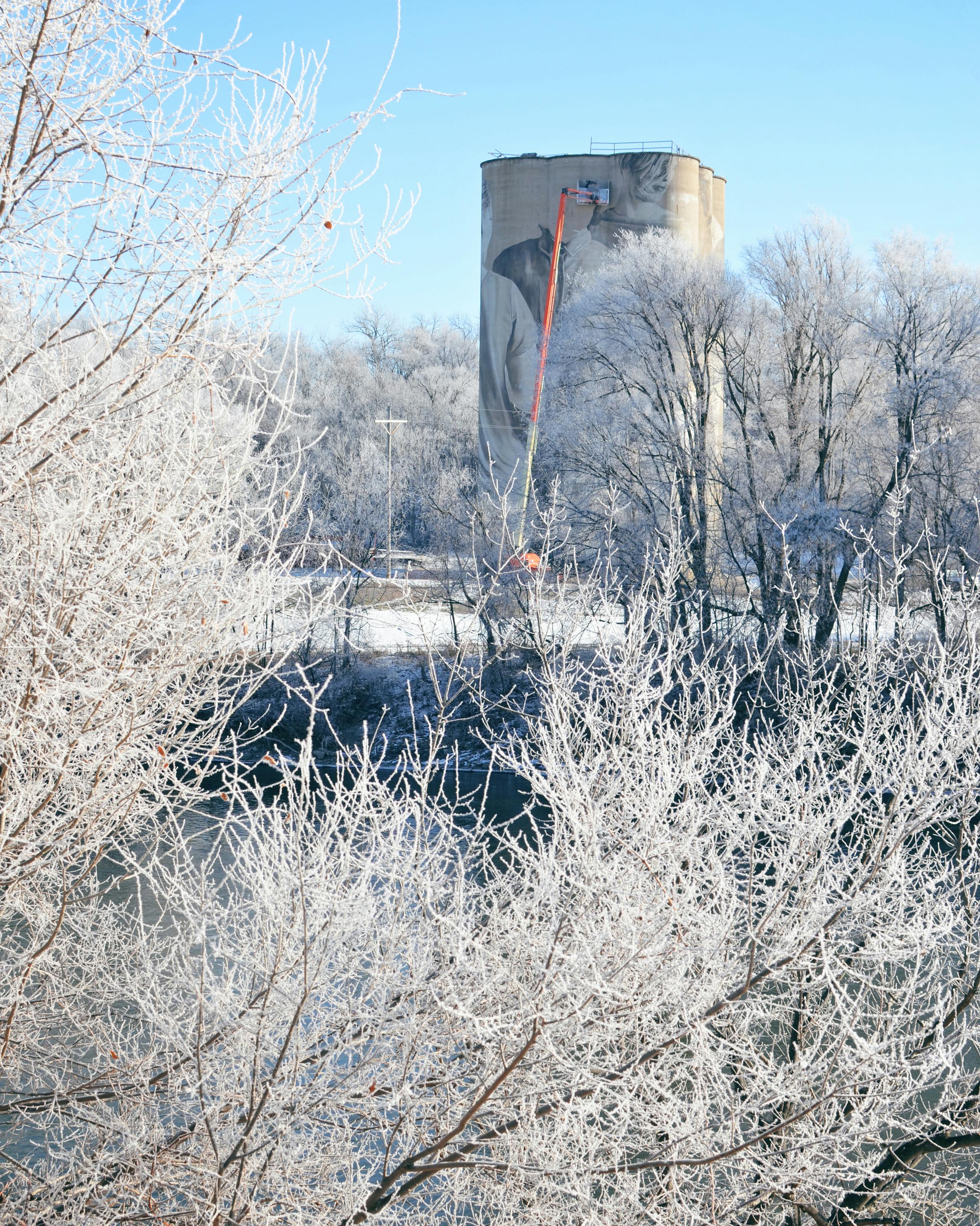 Work in Progress, Fort Dodge, Iowa, USA. December 2018 Photograph: Hope Thier