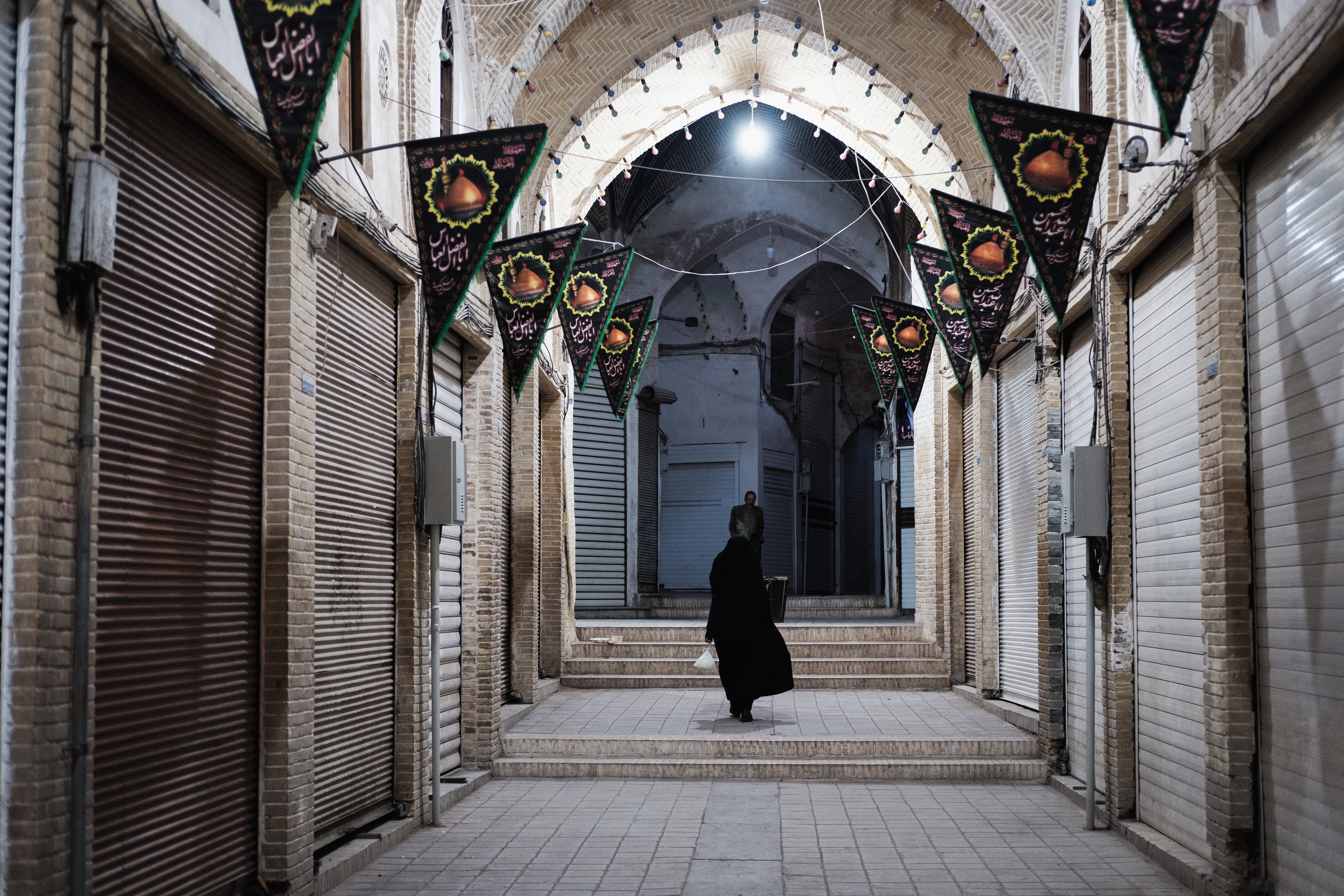 Bazaar of Kashan Iran. November 2018 Photograph: Guido van Helten