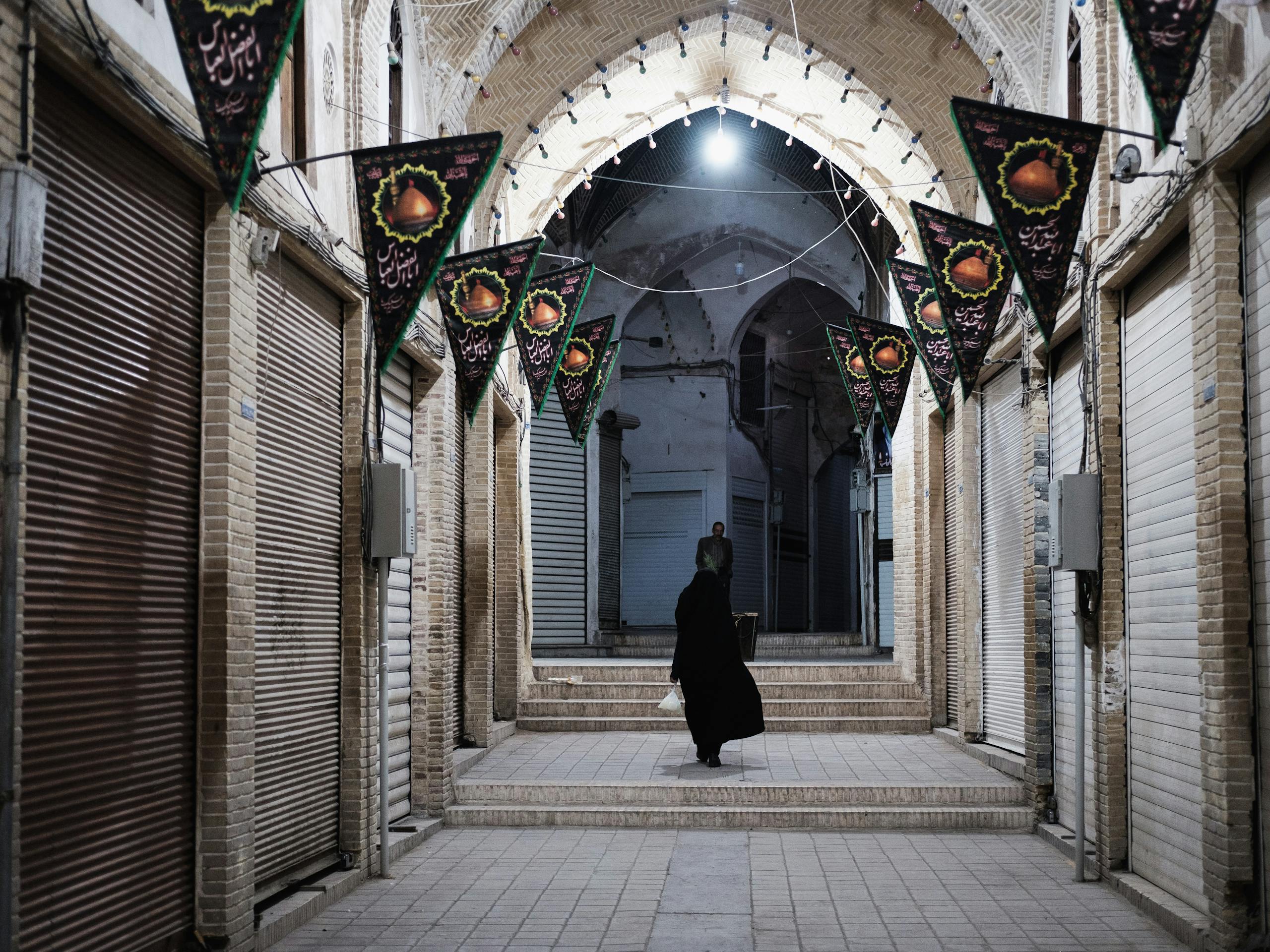 Bazaar of Kashan Iran. November 2018 Photograph: Guido van Helten