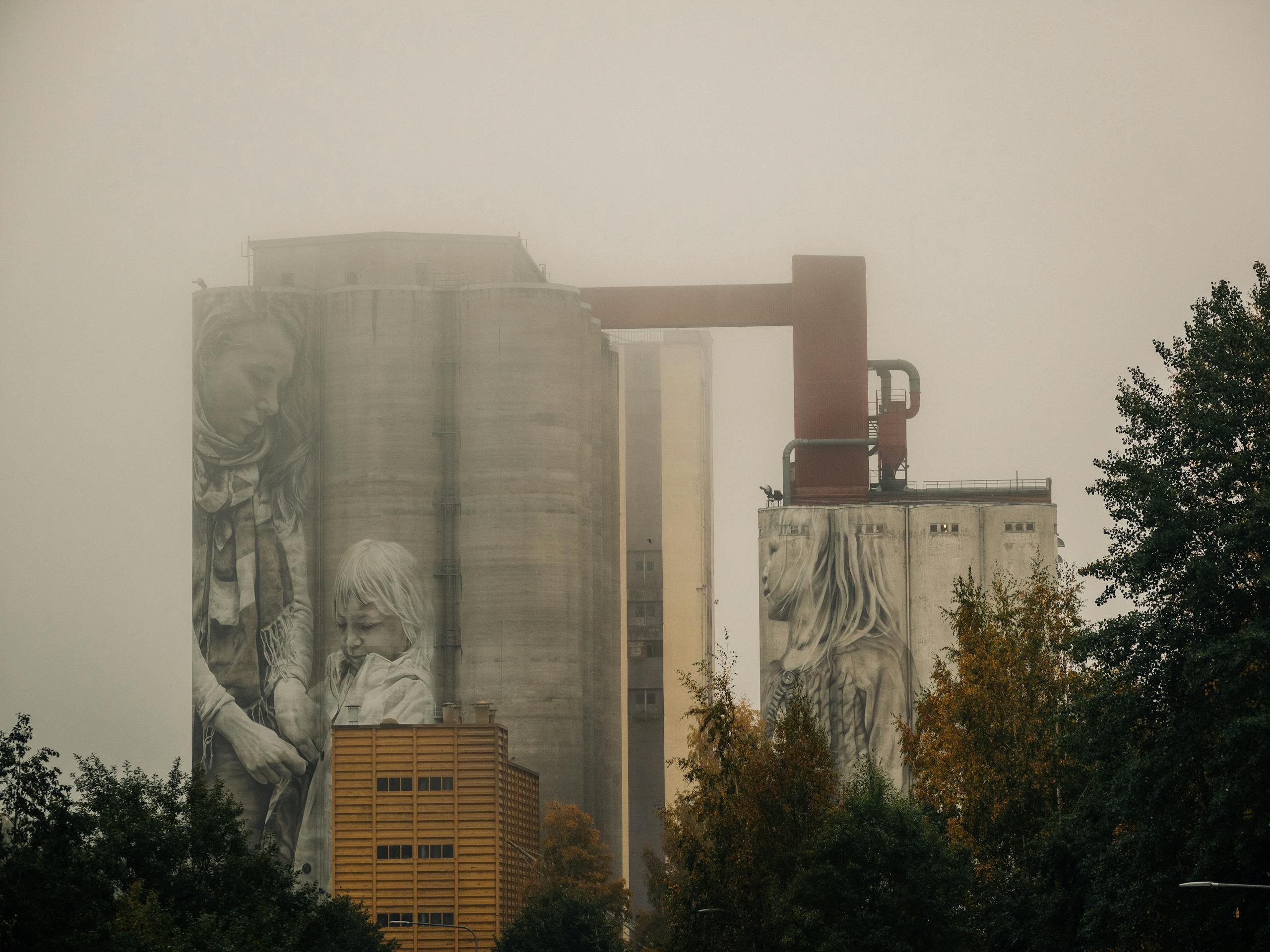 View from Kantola Hämeenlinna, Finland. October 2017 Photograph: Antti Kemppainen
