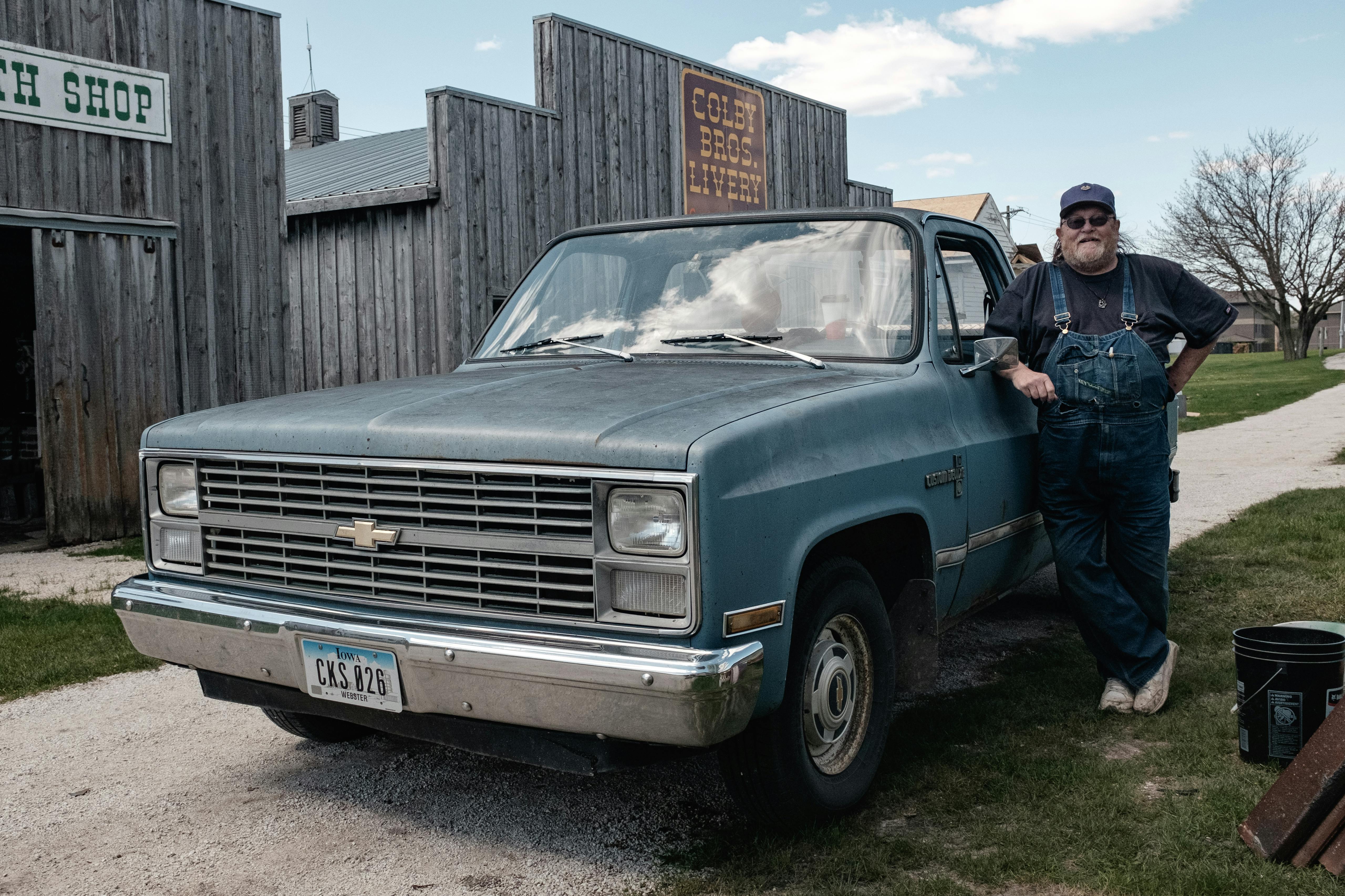 Jack - at the Fort Museum, Fort Dodge, Iowa, USA. September 2018 Photograph: Guido van Helten