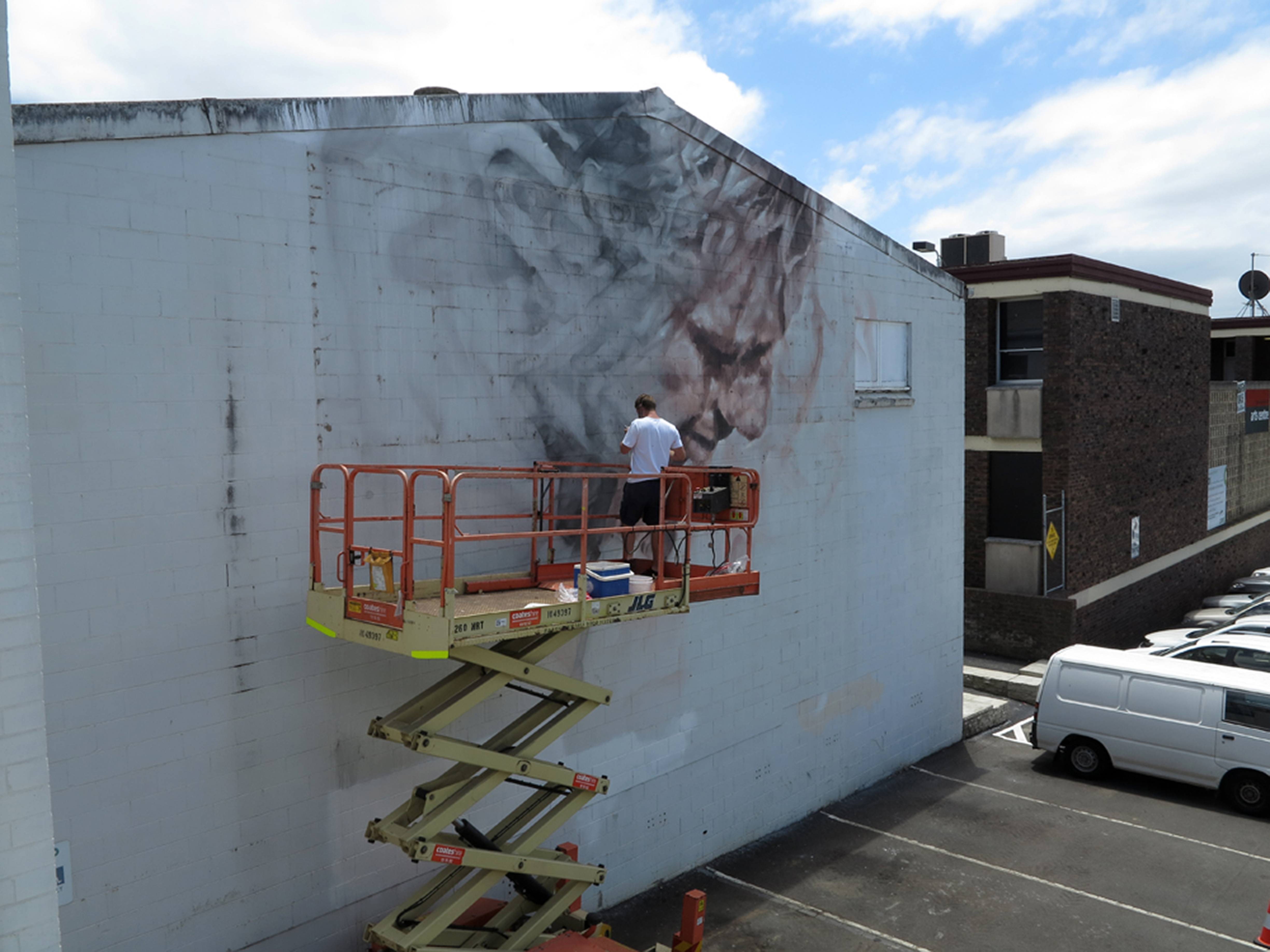 Work in Progress Nowra, New South Wales,&nbsp;Australia. December 2014 Photograph: Guido van Helten
