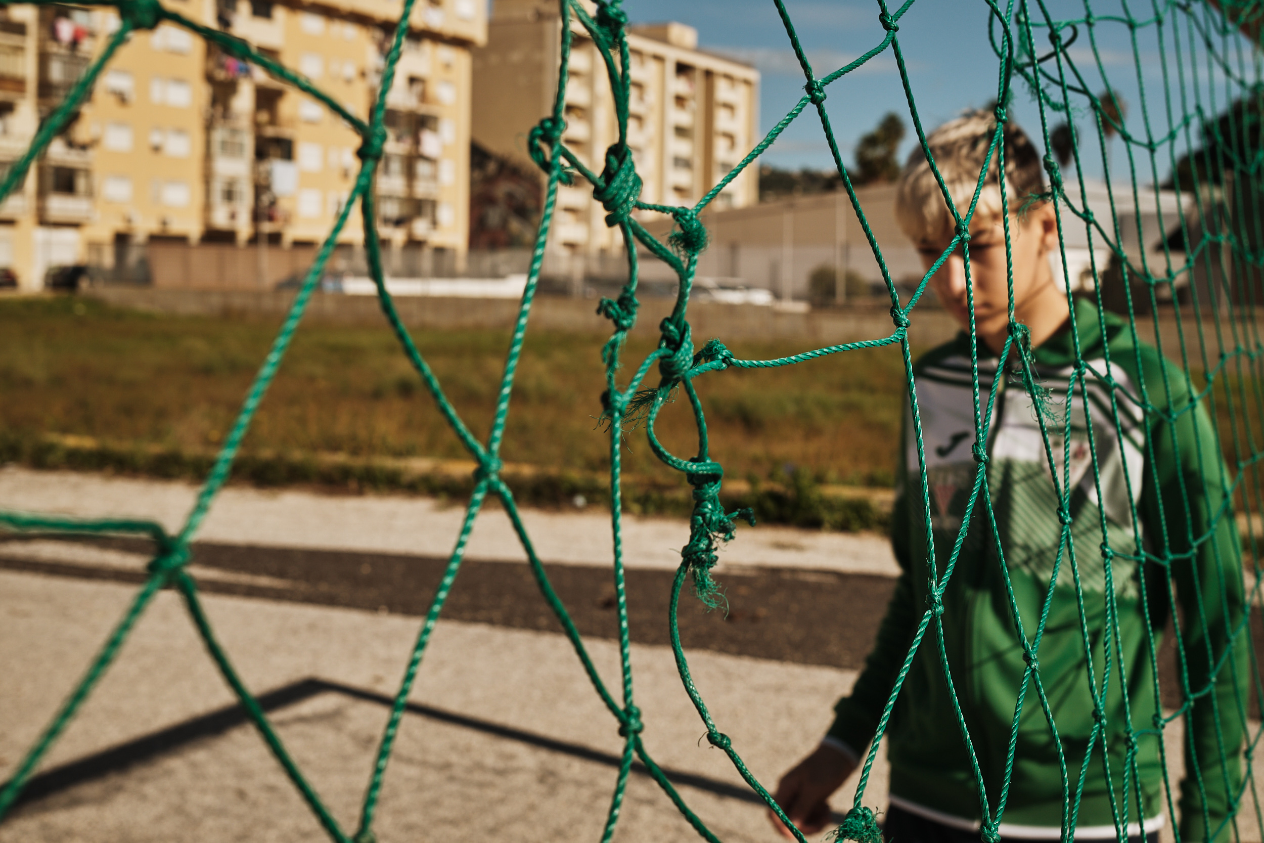 Institute of Public Housing ICP at Trapani-Milo, Sicily. January 2021