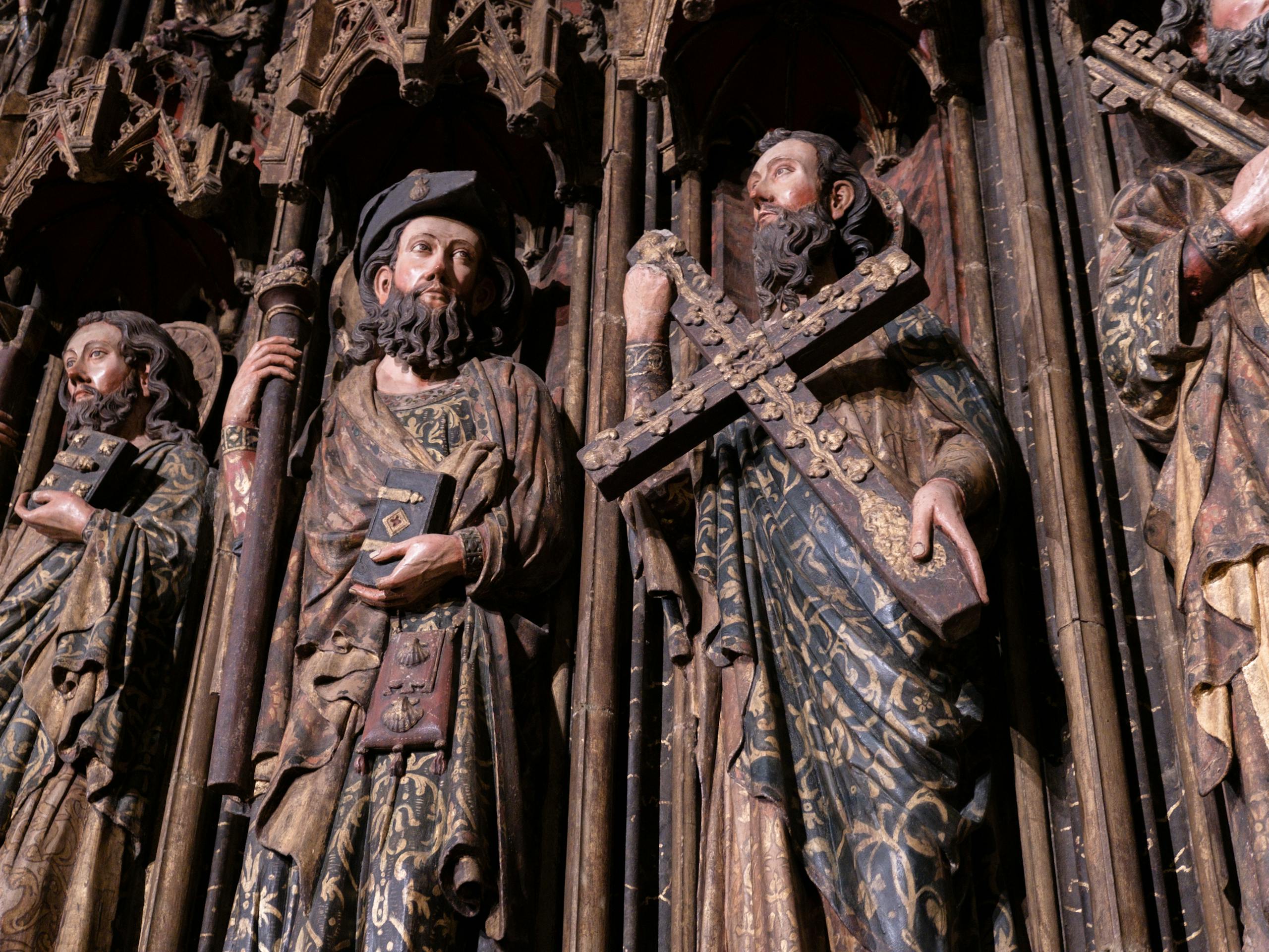 Details - Portico at the Church of Santa María de los Reyes Rioja Alavesa, Spain. July 2016 Photograph: Guido van Helten