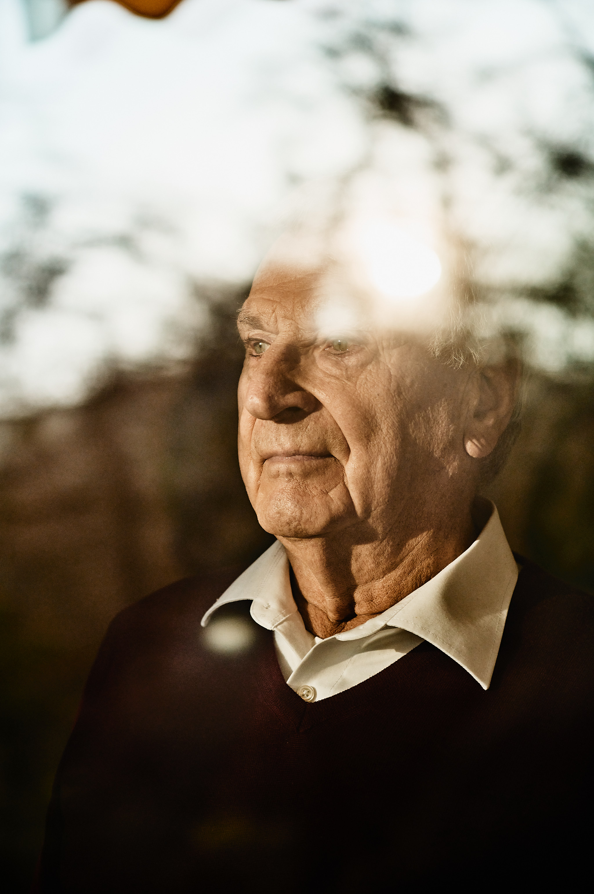 Herbert Mohr-Maher photographed in his home, Baden-Baden, Germany, February 2023 