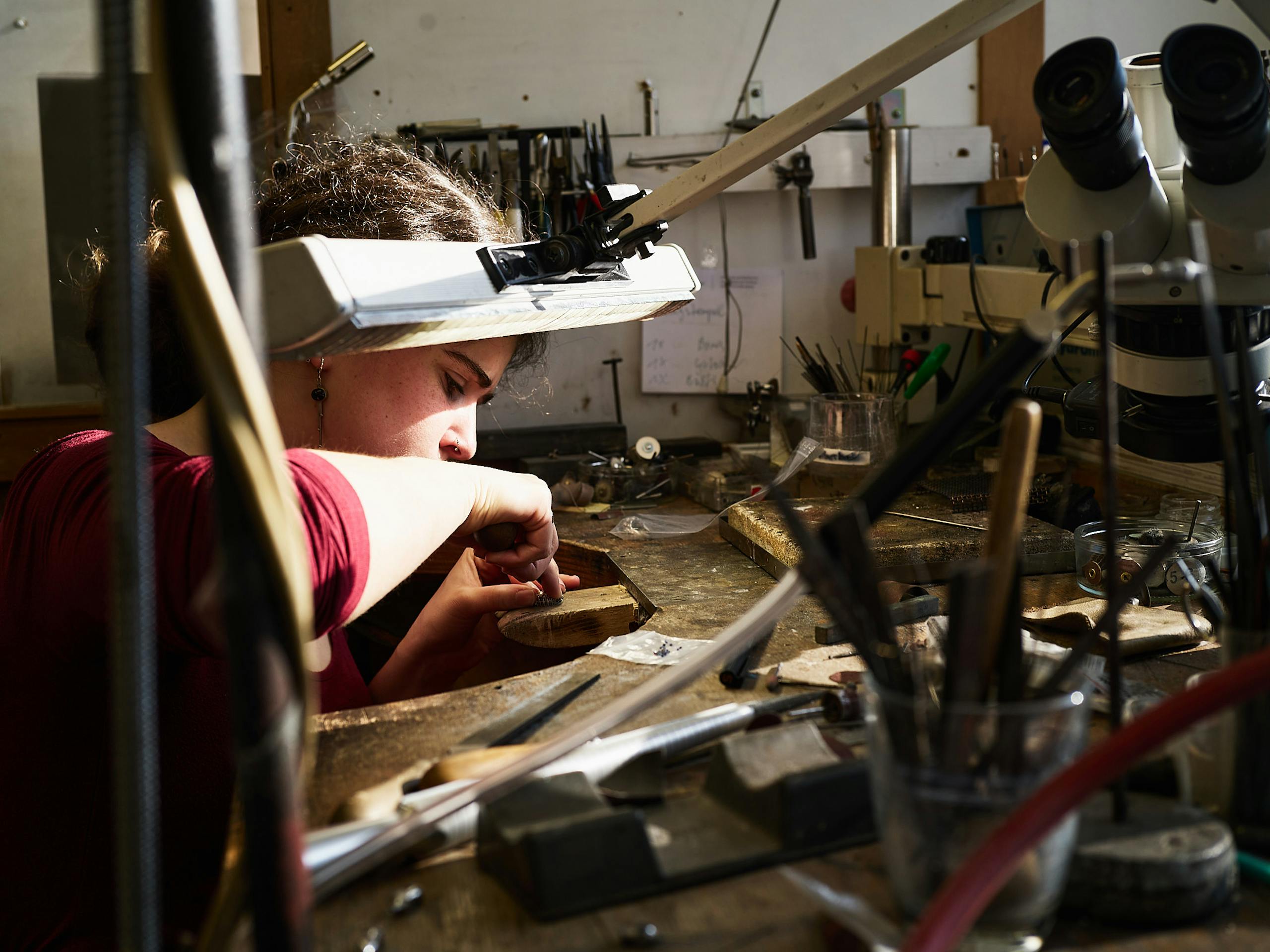 Robert SCHÜTT Witwe Workshop, Goldschmiedeschulstraße, Pforzheim, Germany, February 2023