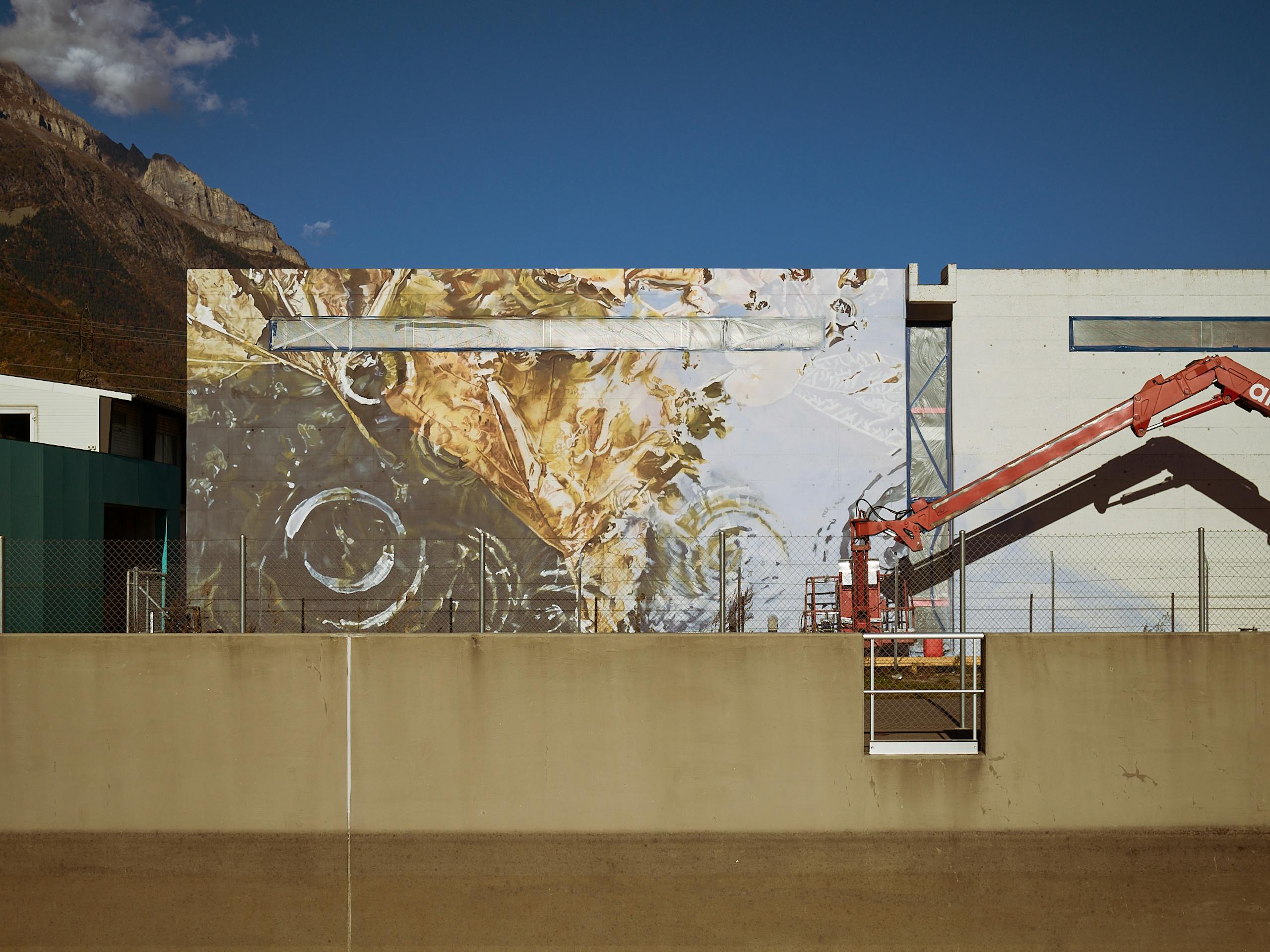 Work in progress, Martigny, Switzerland. October 2021